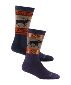 Darn Tough Merino Wool Men's and Women's Hiker Boot Sock 2-Pack Hiking Socks