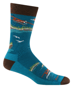 Darn Tough Merino Wool Men's Float Boat Crew Lightweight Lifestyle Socks-Last Chance