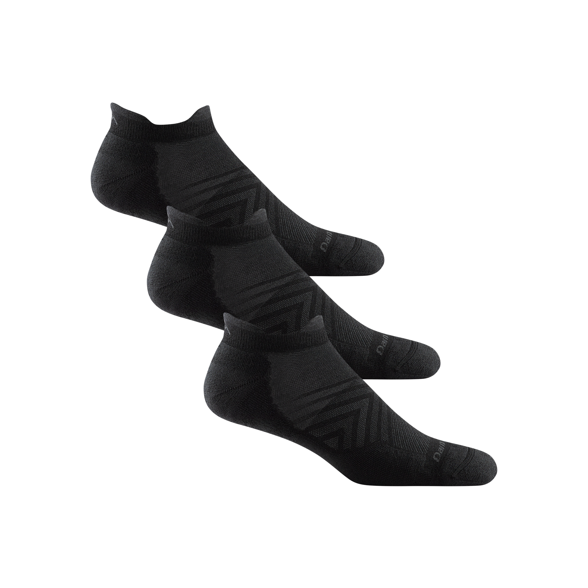 Darn Tough Merino Wool Men's Ultra-Lightweight No Show Tab Run 3-Pack