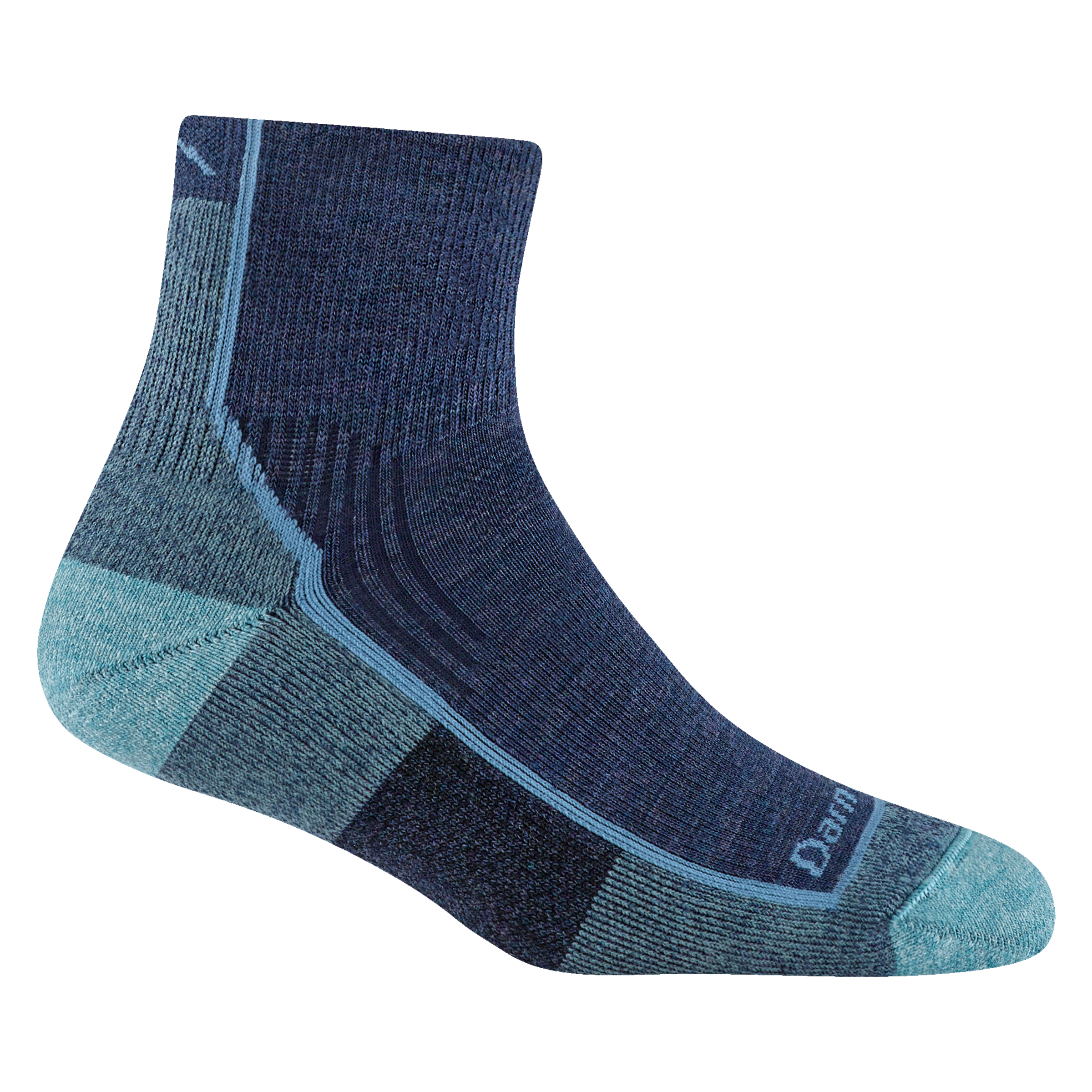 Darn Tough Merino Wool Women's Hiker Quarter Midweight Hiking Socks