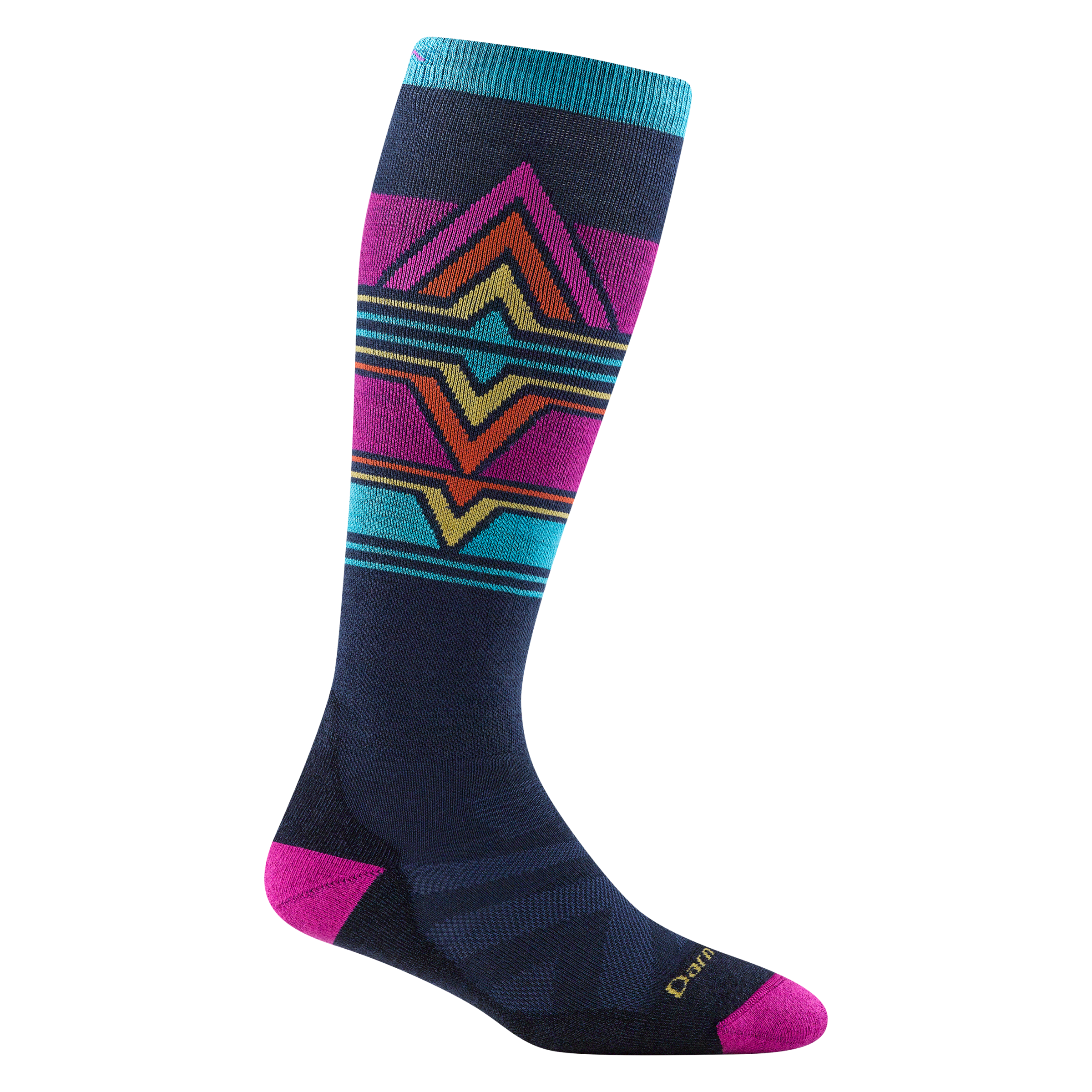 Darn Tough Merino Wool Women's Echo Over-the-Calf Midweight Ski & Snowboard Socks
