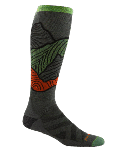 Darn Tough Merino Wool Men's Titan Over-the-Calf Lightweight Ski & Snowboard Socks