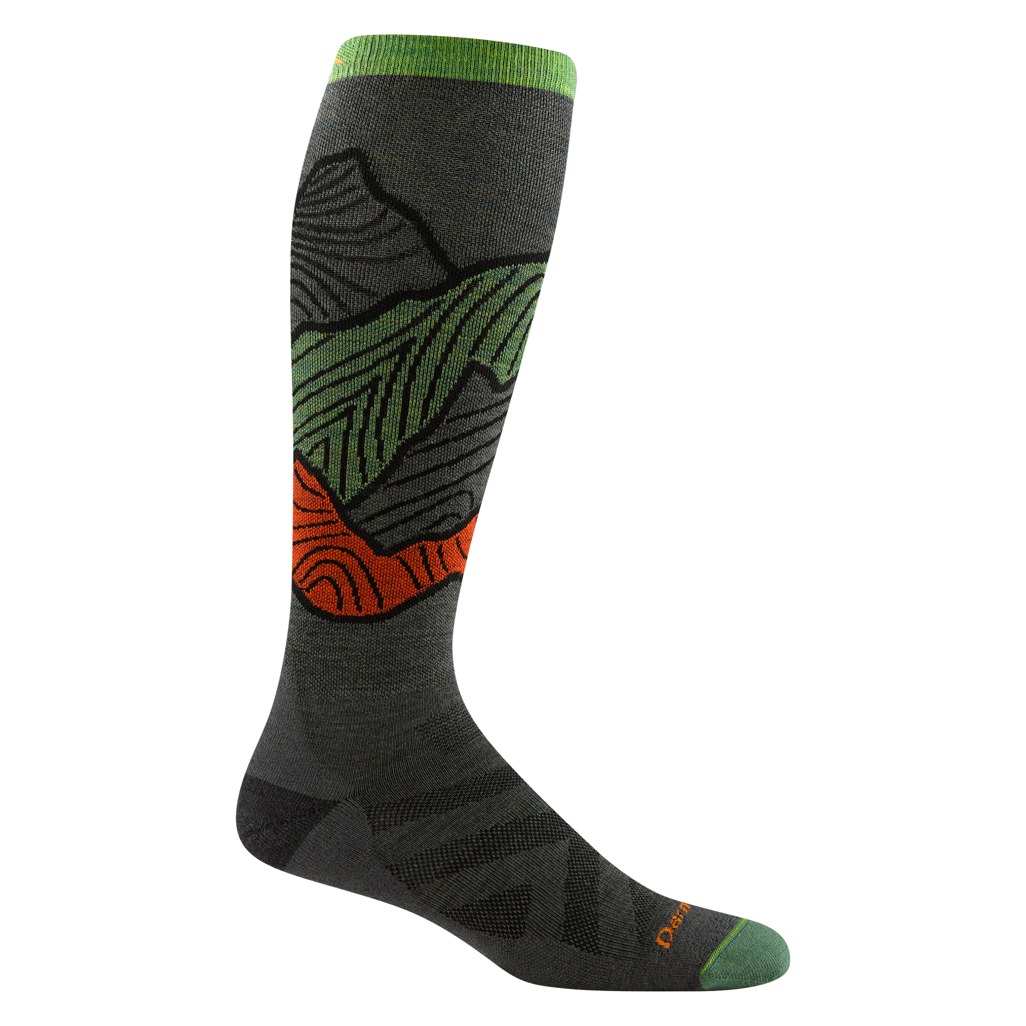 Darn Tough Merino Wool Men's Titan Over-the-Calf Lightweight Ski & Snowboard Socks