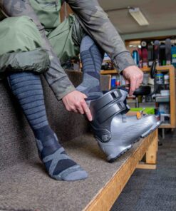 Alternative view of Darn Tough Merino Wool Men's Edge Over-the-Calf  Midweight Ski & Snowboard Sock-Last Chance