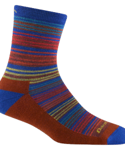 Darn Tough Merino Wool Kids Zebra Canyon Micro Crew Lightweight Hiking Sock-Last Chance