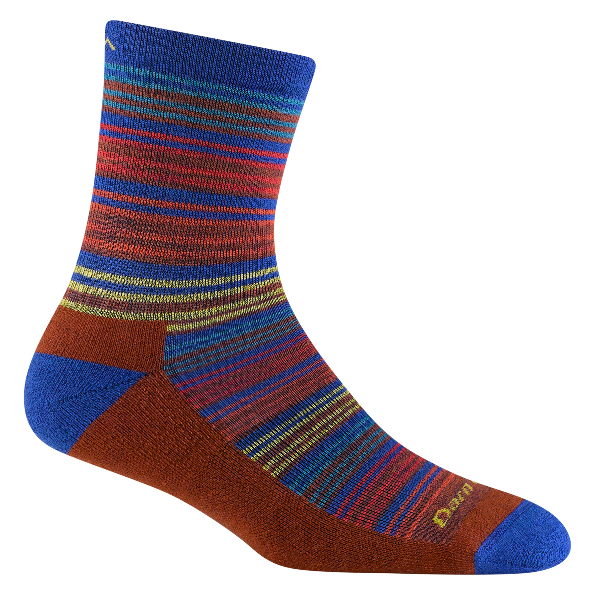 Darn Tough Merino Wool Kids Zebra Canyon Micro Crew Lightweight Hiking Sock-Last Chance