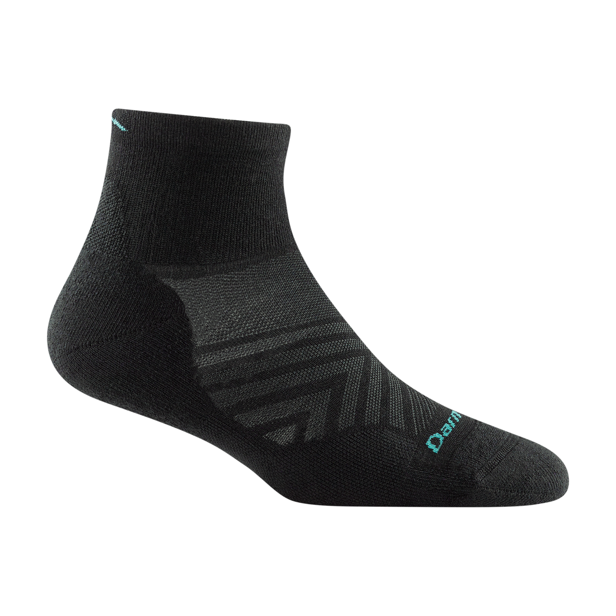 Darn Tough Merino Wool Women's Run Quarter Cushioned Ultra-Lightweight Running Socks - Image 9