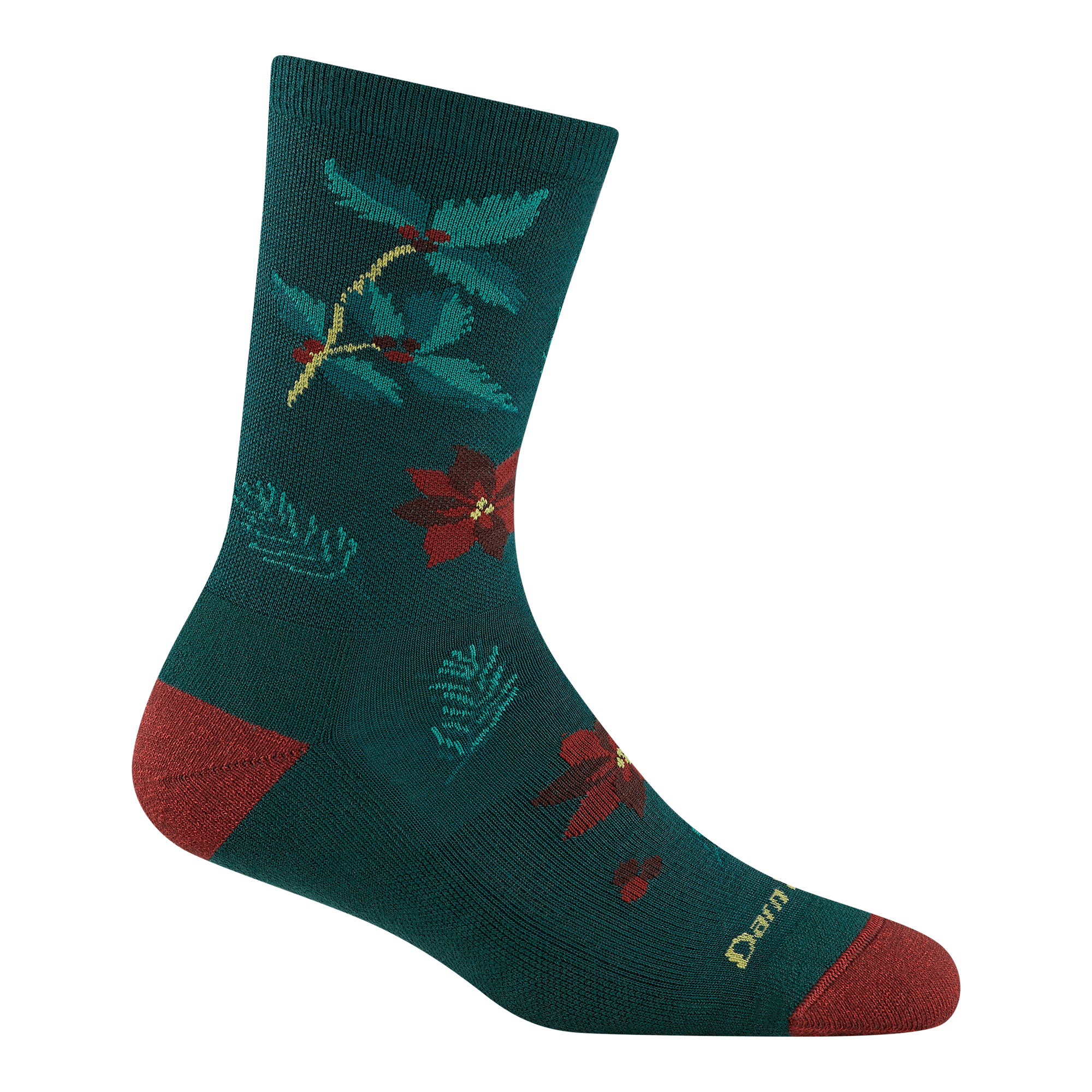 Darn Tough Merino Wool Women's Mistle-Toe Crew Lightweight Lifestyle Socks