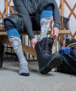 Alternative view of Darn Tough Merino Wool Men's Heady Yeti Over-the-Calf Midweight Ski & Snowboard Socks