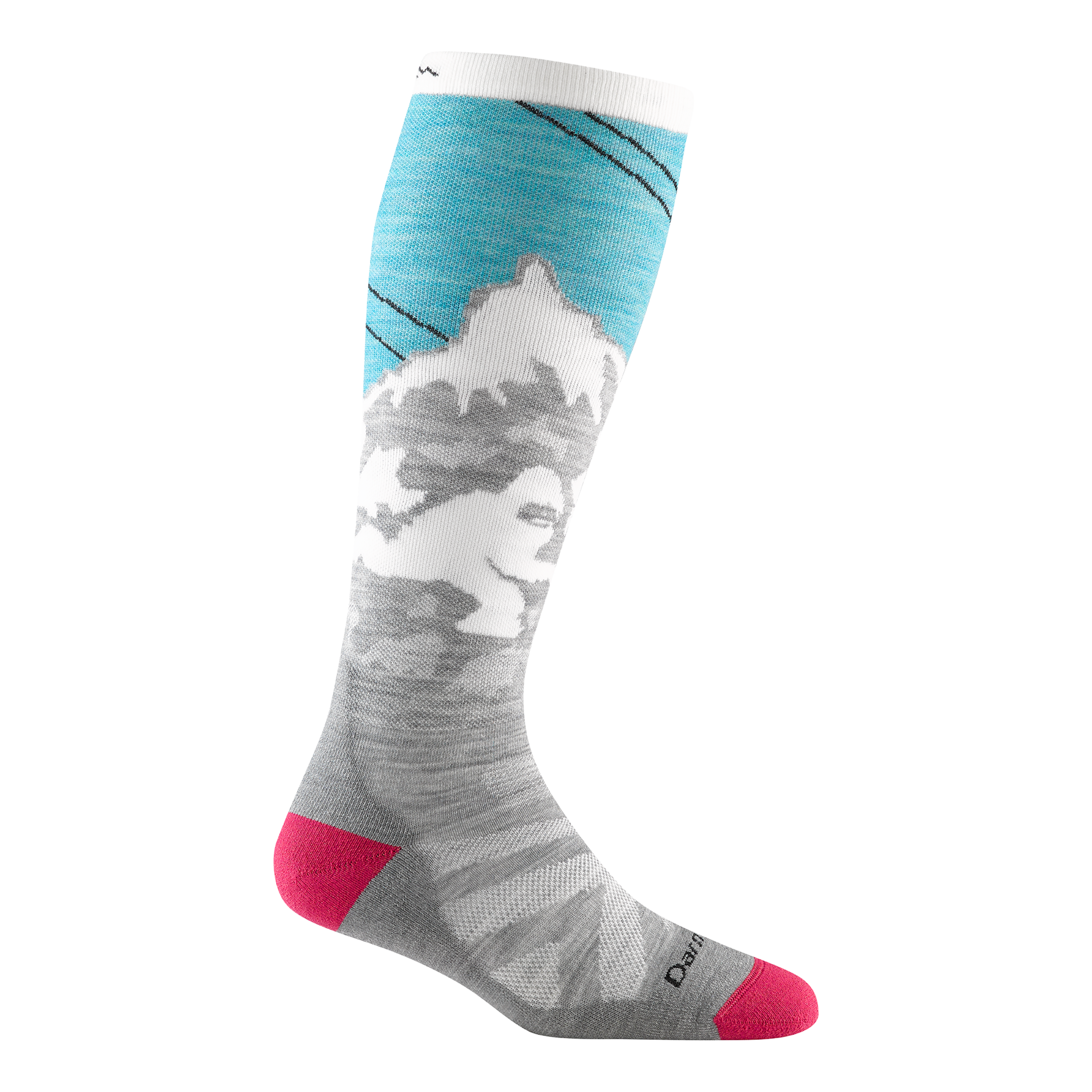 Darn Tough Merino Wool Women's Yeti Over-the-Calf Midweight Ski & Snowboard Socks - Image 5