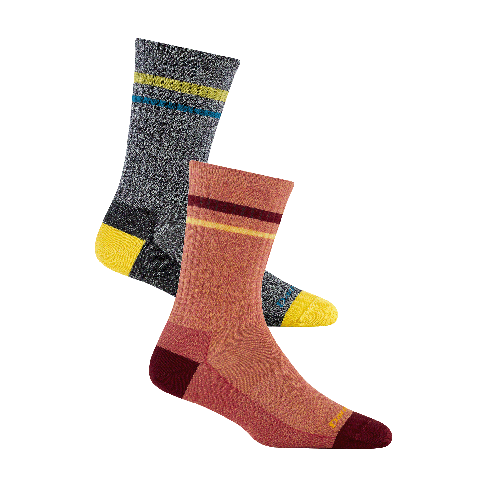 Darn Tough Merino Wool Women's Limited Edition Twisted Lifestyle Crew 2-Pack - Image 4