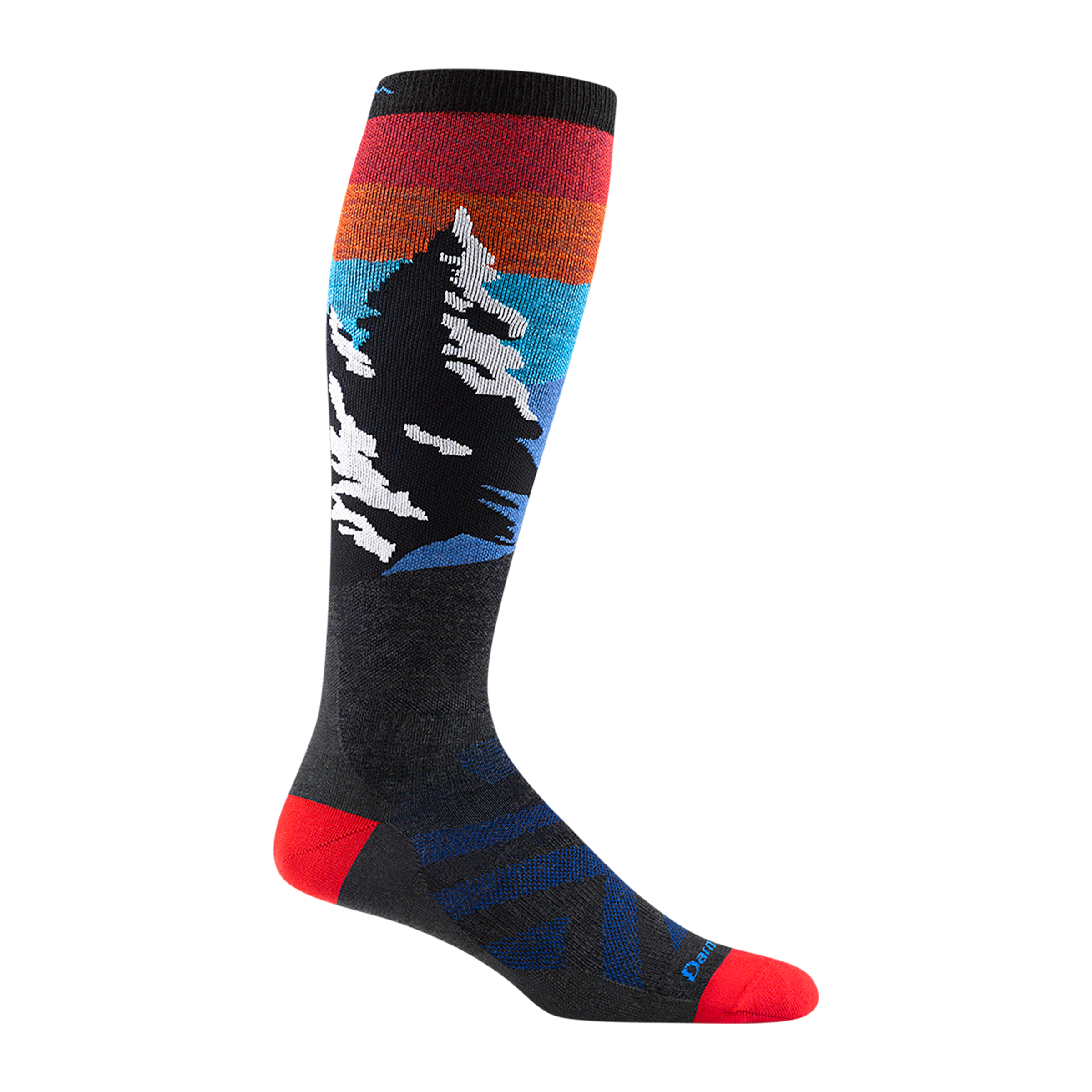 Darn Tough Merino Wool Men's Solstice Over-the-Calf Lightweight Ski & Snowboard Socks