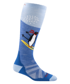 Alternative view of Darn Tough Merino Wool Kids Penguin Peak Over-the-Calf Midweight Ski & Snowboard Socks