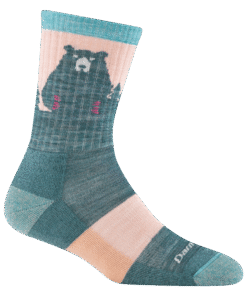 Darn Tough Merino Wool Women's Bear Town Micro Crew Lightweight Hiking Socks