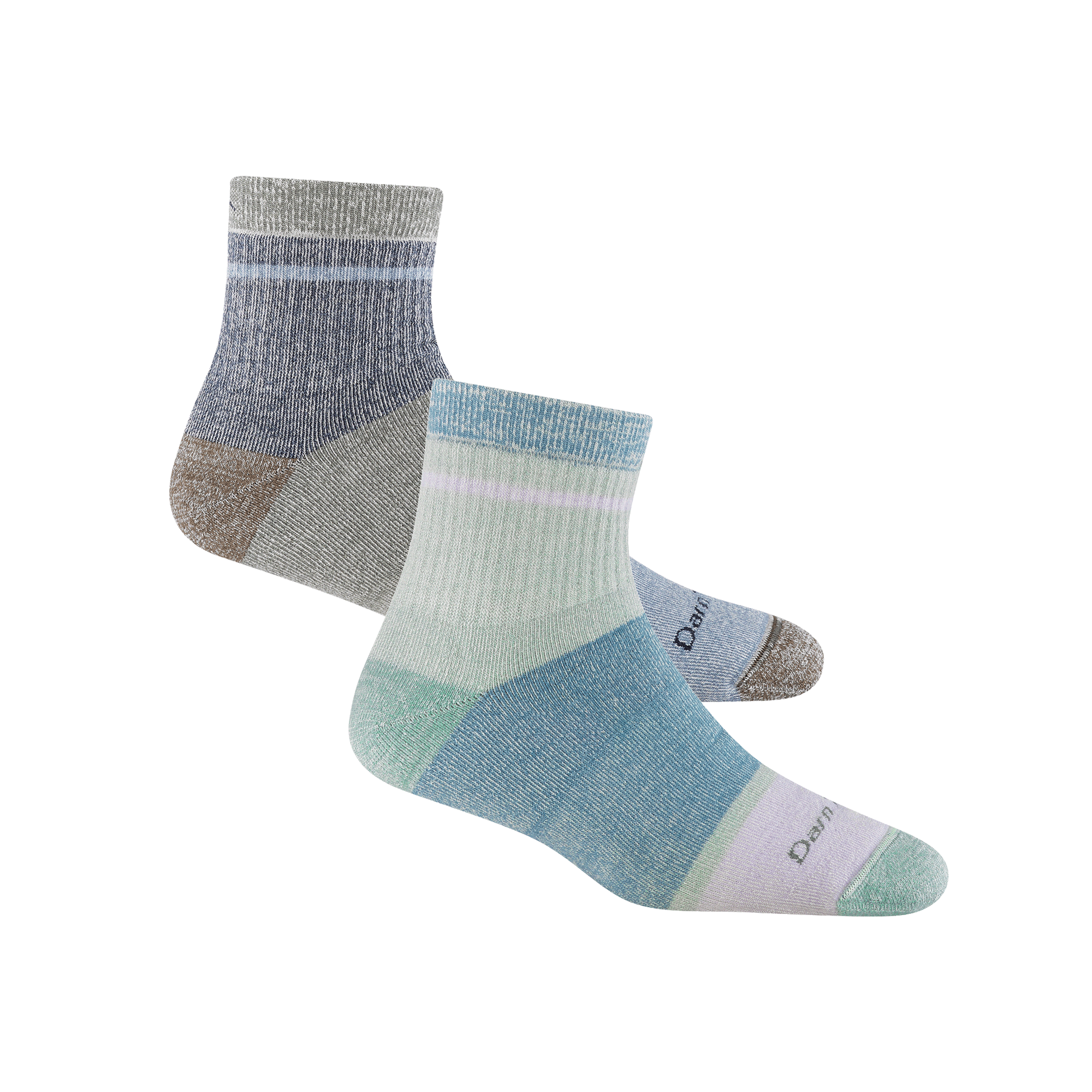 Darn Tough Merino Wool Men's and Women's Apres Heavyweight Shorty 2-Pack