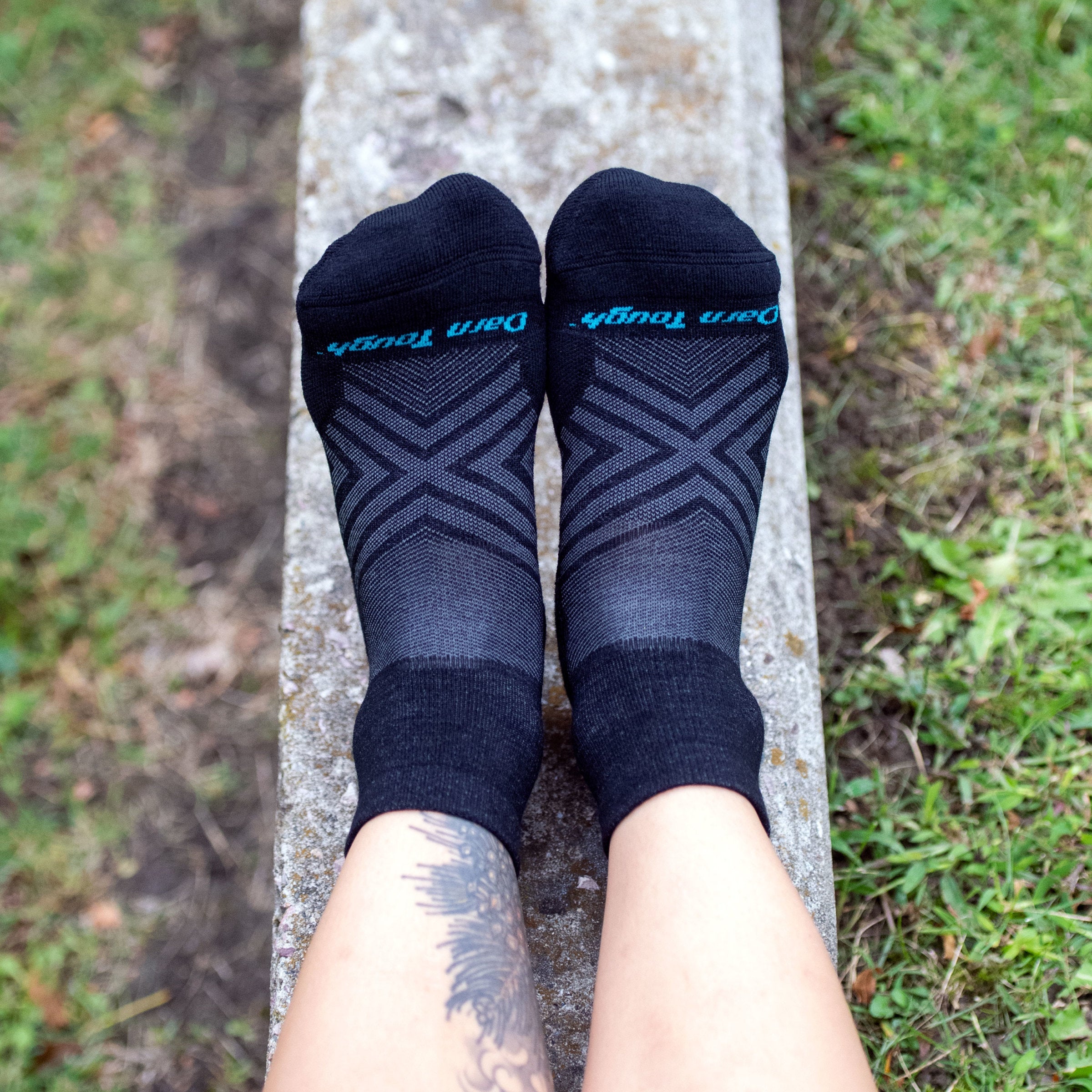Darn Tough Merino Wool Women's Run Quarter Ultra-Lightweight Running Socks - Image 9