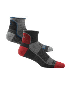 Darn Tough Merino Wool Men's 1/4 Sock 2-Pack