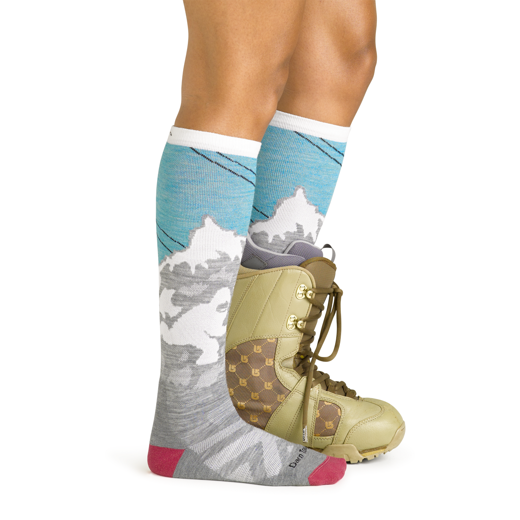 Darn Tough Merino Socks Yeti Over-the-Calf Midweight Ski & Snowboard Multi-Pack - Image 5