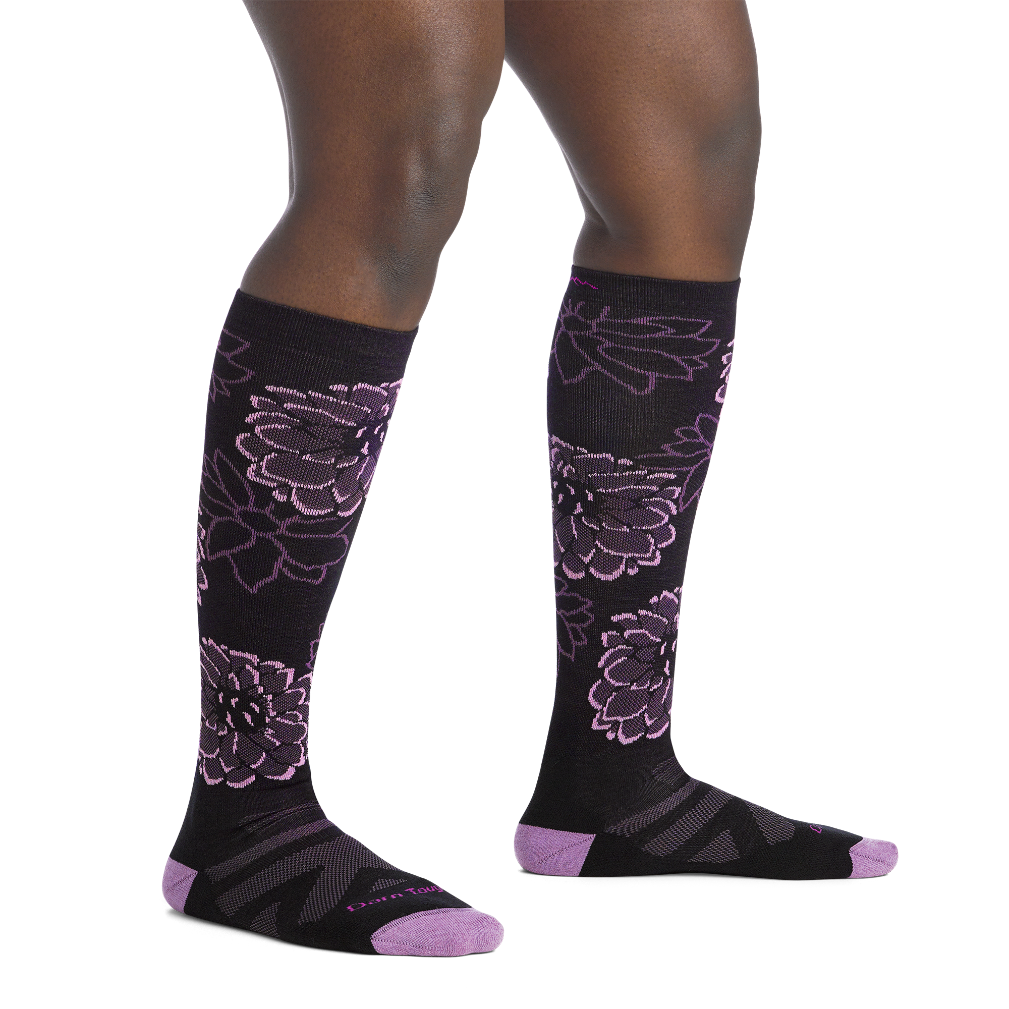 Darn Tough Merino Wool Women's Dahlia Over-the-Calf Midweight Ski & Snowboard Socks - Image 3