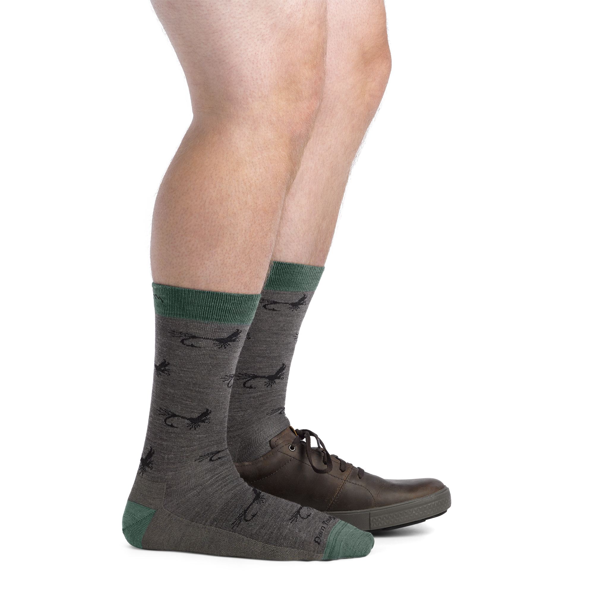 Darn Tough Merino Wool Men's Mcfly Crew Lightweight Lifestyle Socks - Image 4