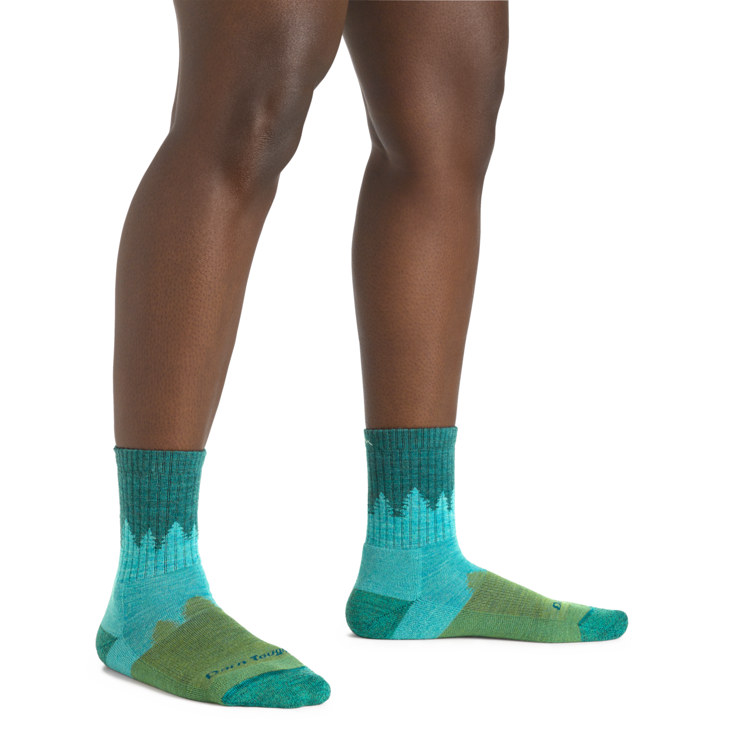 Darn Tough Merino Socks Women's Treeline Micro Crew Midweight Hiking Socks - Image 8