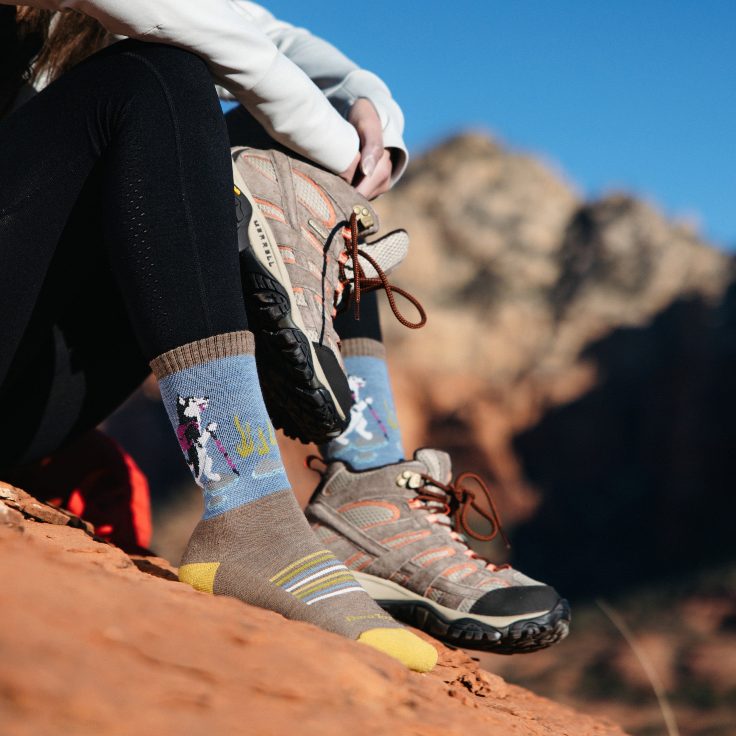 Darn Tough Merino Wool Women's Critter Club 2-Pack Hiking Socks - Image 7