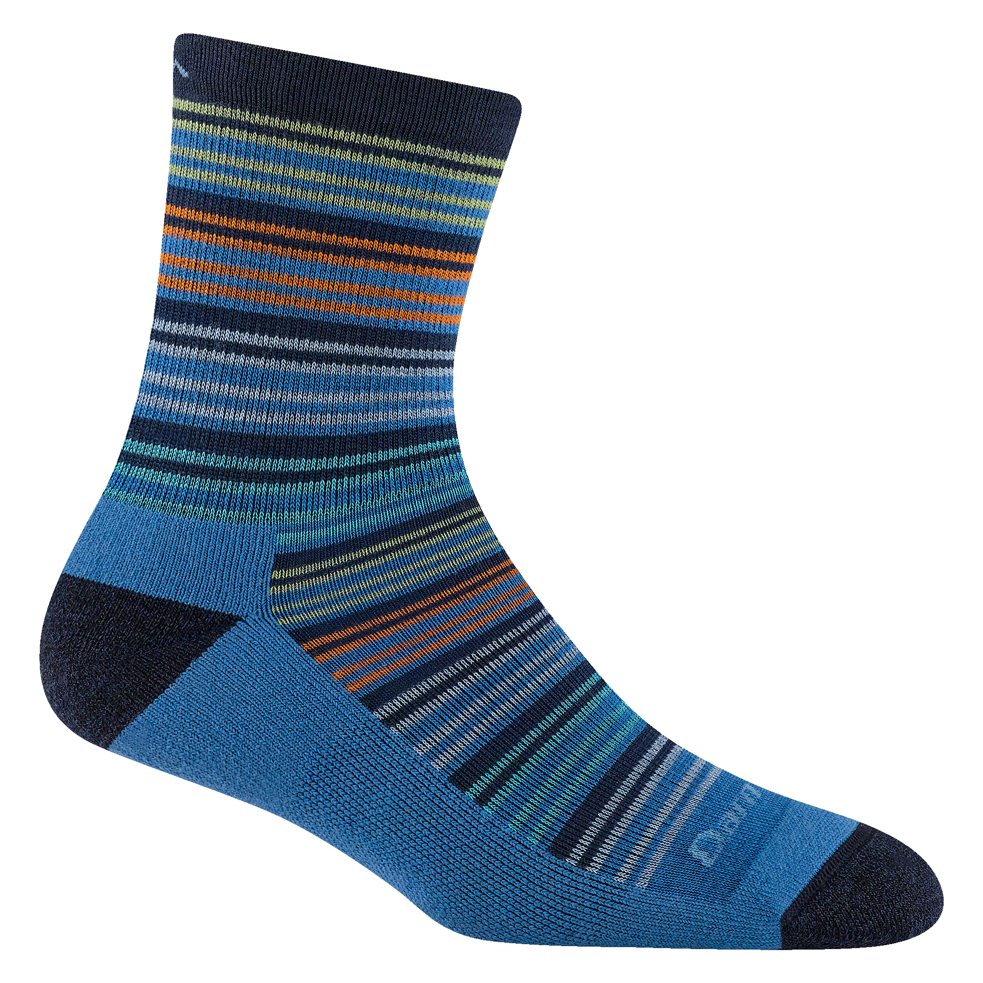 Darn Tough Merino Wool Kids Zebra Canyon Micro Crew Lightweight Hiking Socks