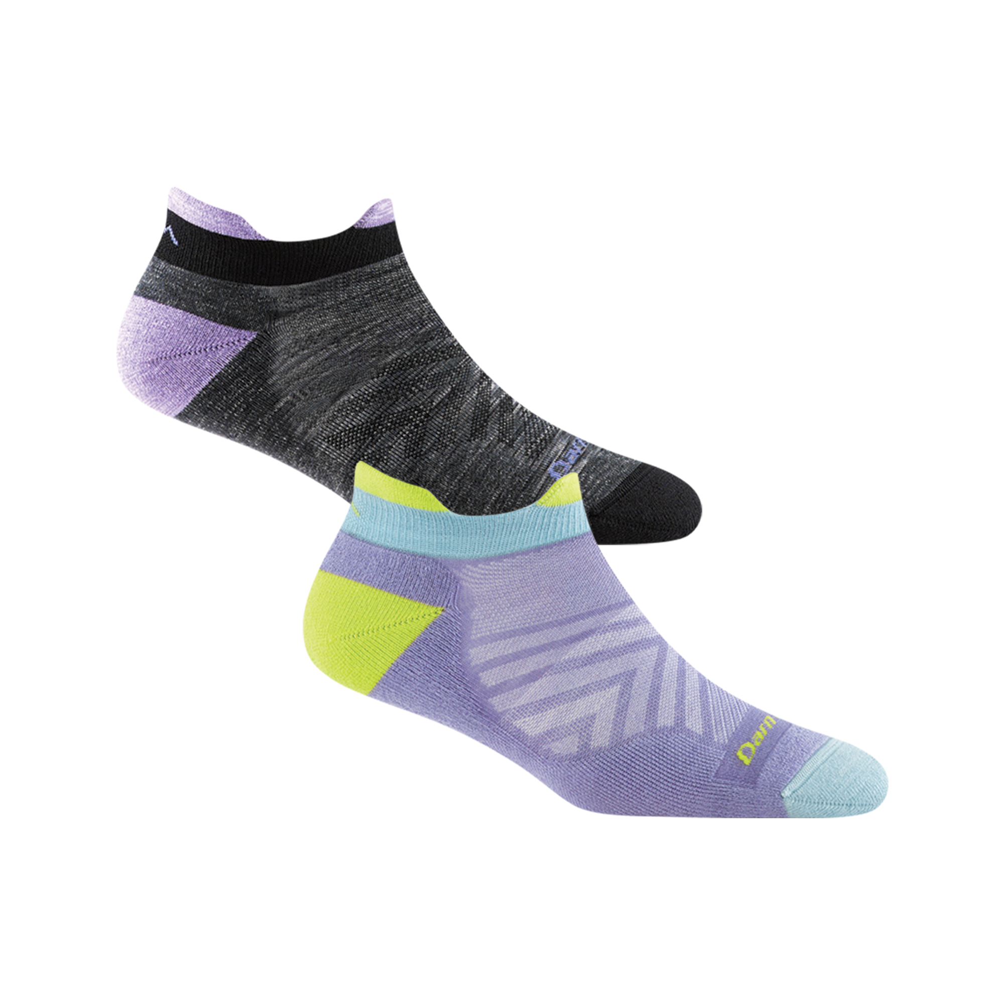 Darn Tough Merino Wool Women??s Run No Show Tab Cushion 2-Pack - Image 9