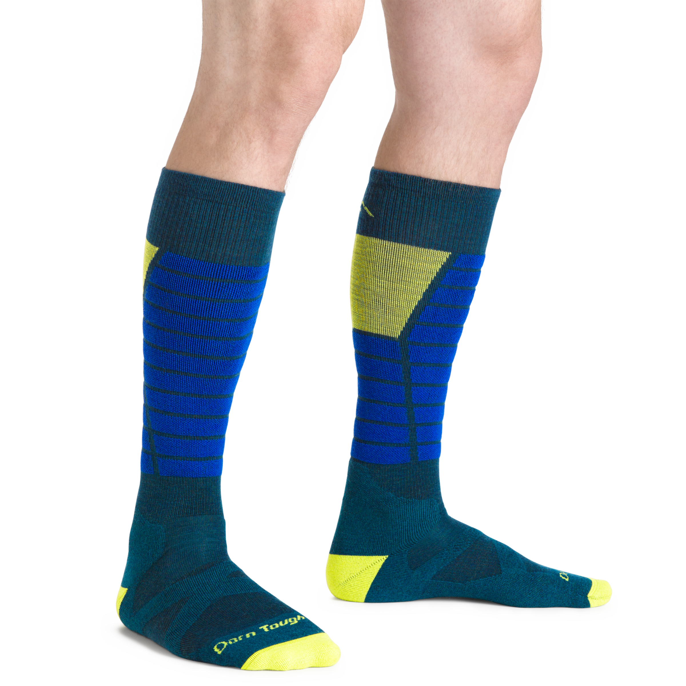 Darn Tough Merino Wool Men's Function X Over-the-Calf Midweight Ski & Snowboard Socks - Image 9