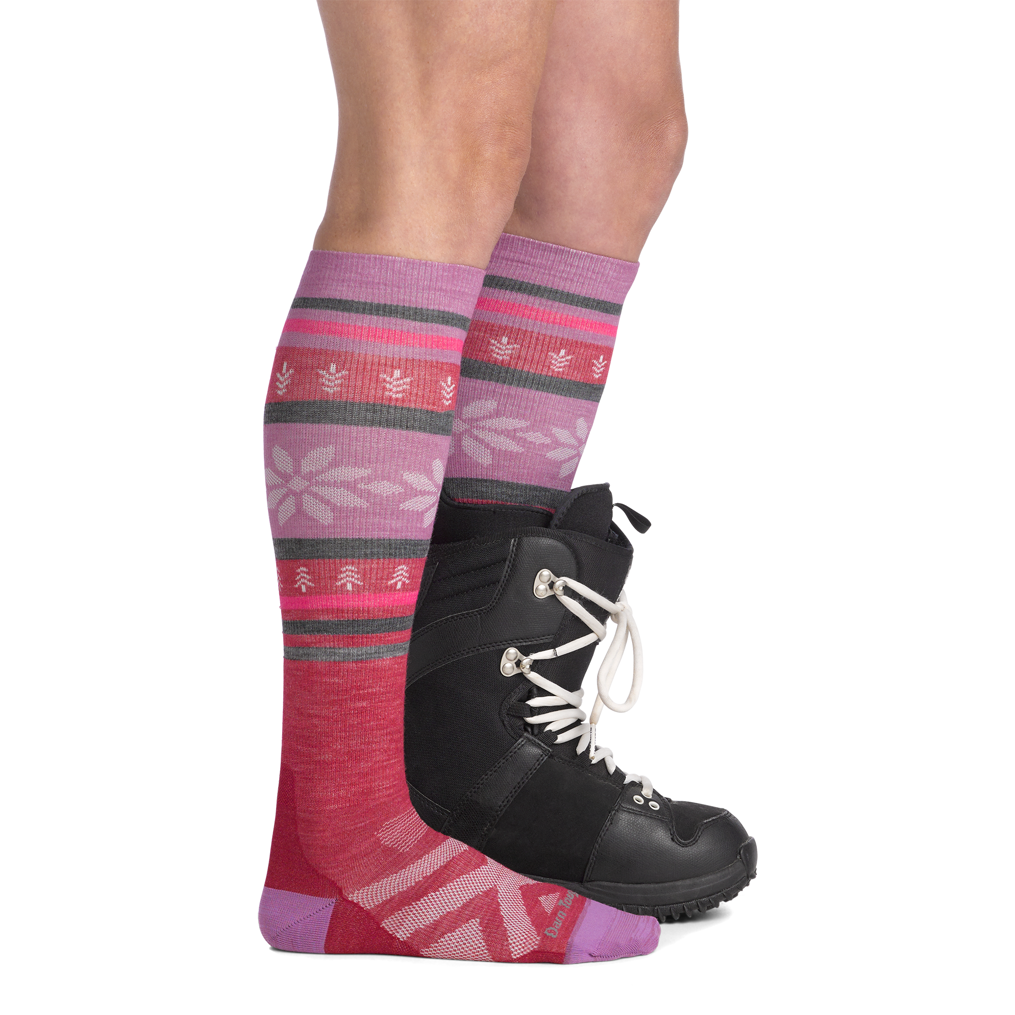 Darn Tough Merino Wool Women's Alpine Over-the-Calf Lightweight Ski & Snowboard Socks - Image 3
