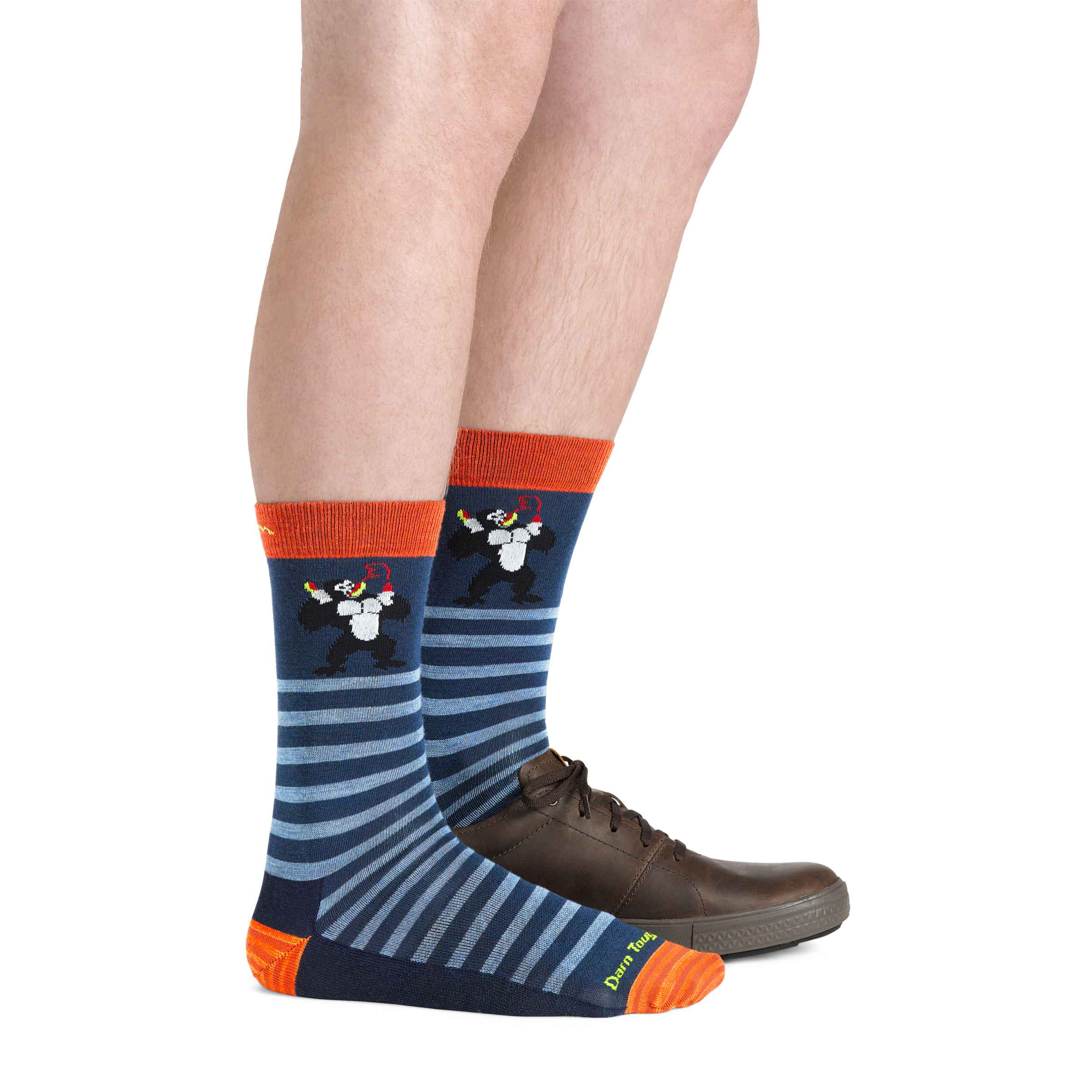 Darn Tough Merino Wool Men's Animal Haus Crew Lightweight Lifestyle Socks - Image 5