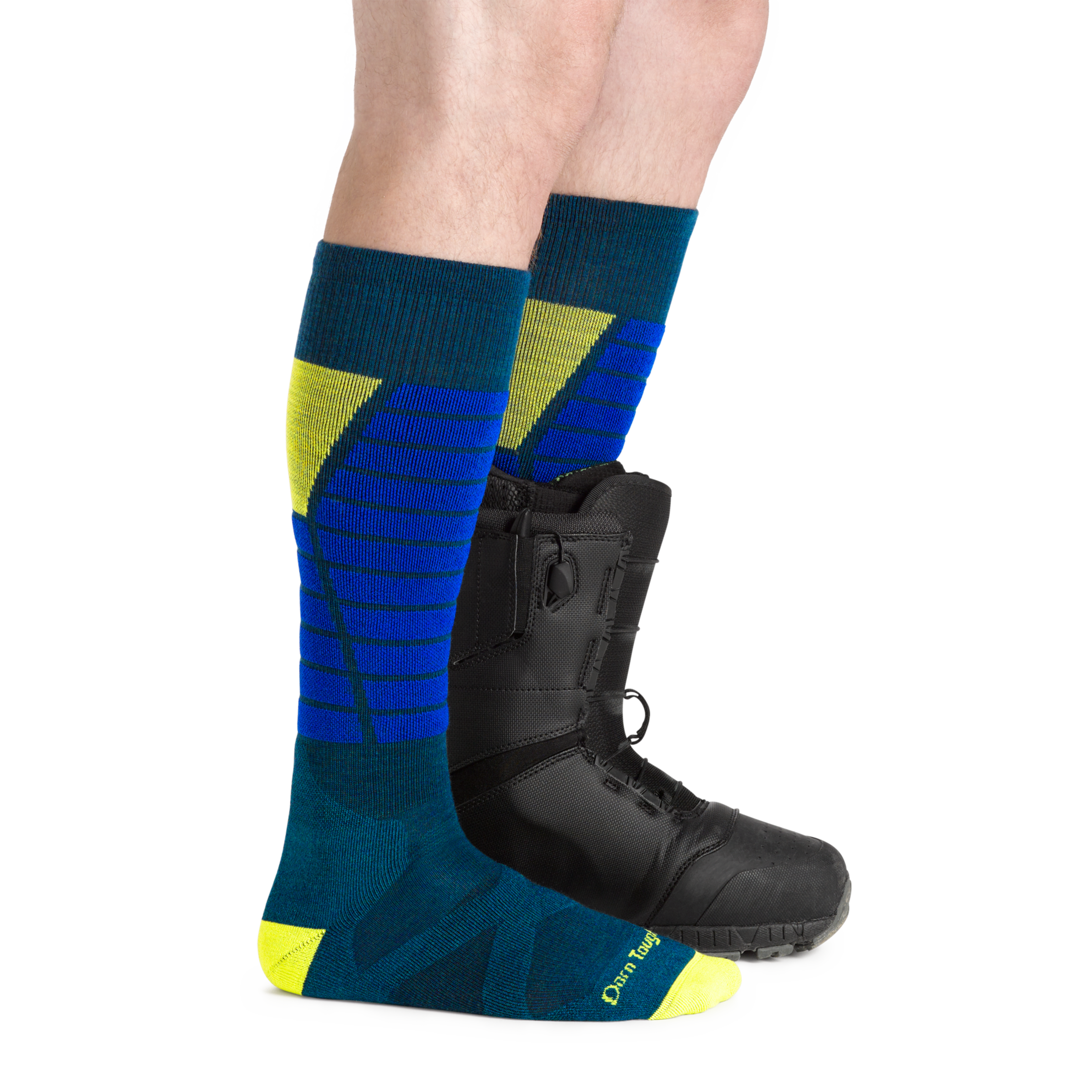 Darn Tough Merino Wool Men's Function X Over-the-Calf Midweight Ski & Snowboard Socks - Image 10
