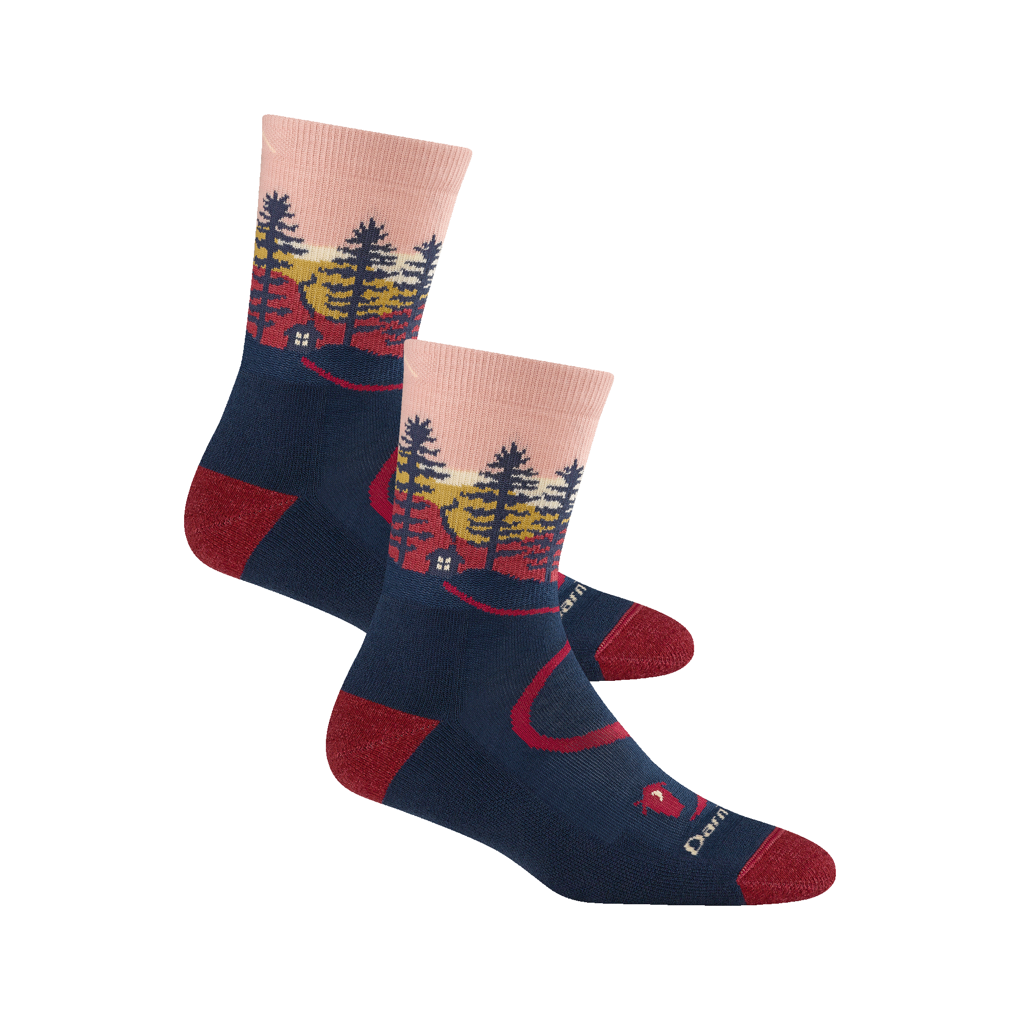 Darn Tough Merino Wool Women's Limited Edition Northwoods Hiking Sock 2-Pack
