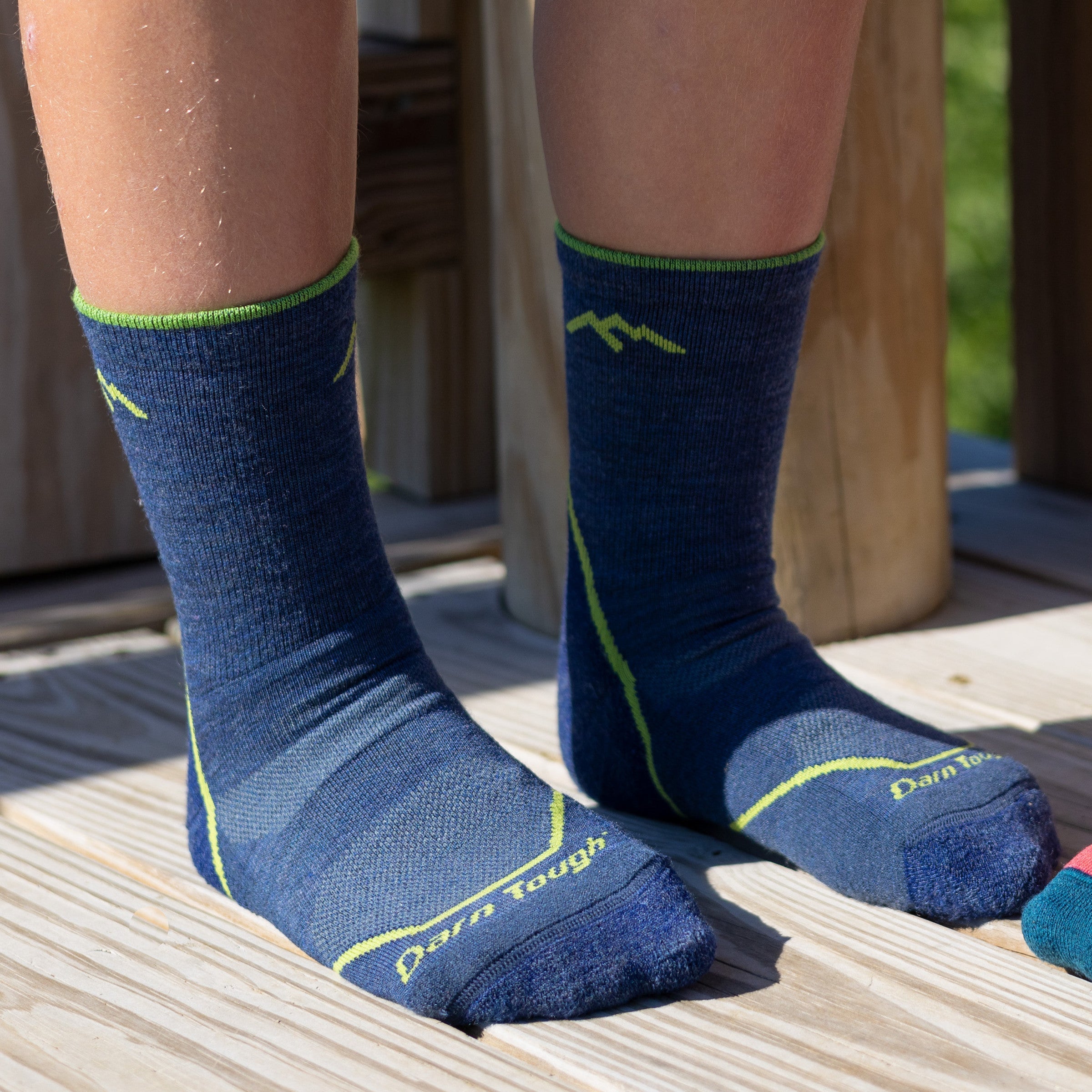 Darn Tough Merino Wool Kids Light Hiker Micro Crew Lightweight Hiking Socks - Image 3