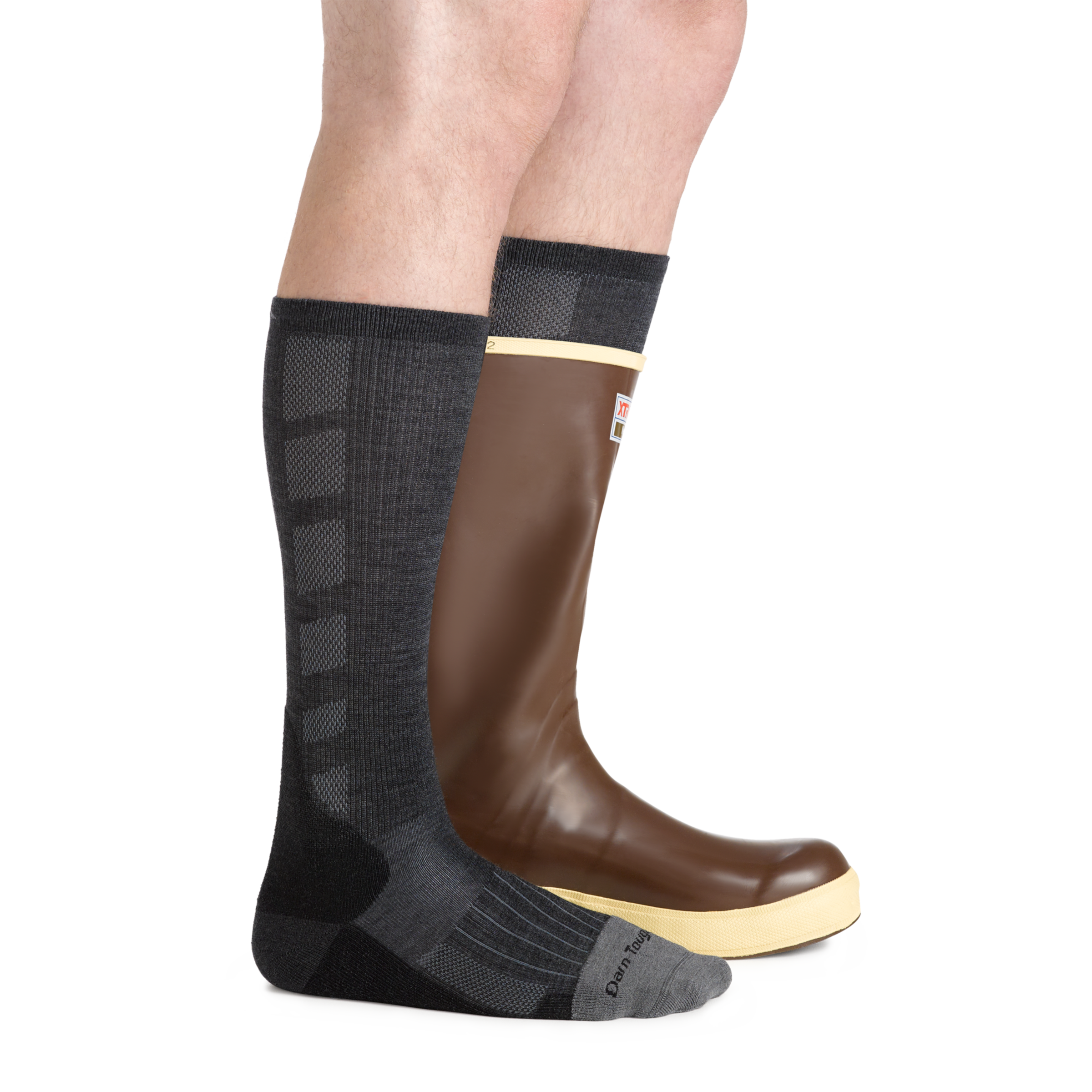 Darn Tough Merino Wool Men's Stanley K Mid-Calf Lightweight Work Sock-Last Chance - Image 6