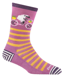 Darn Tough Merino Wool Women's Animal Haus Crew Lightweight Lifestyle Socks