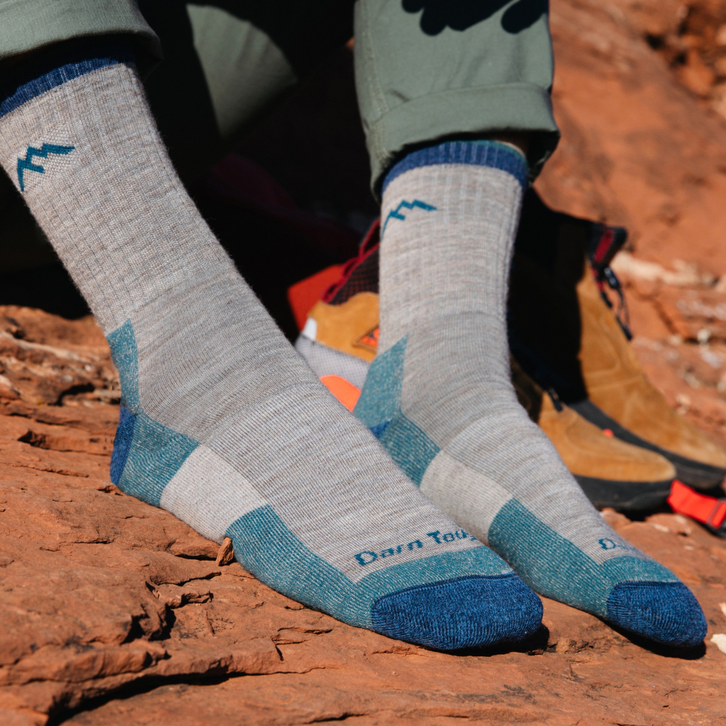 Darn Tough Merino Wool Men's Midweight Hiker Variety 2-Pack - Image 6