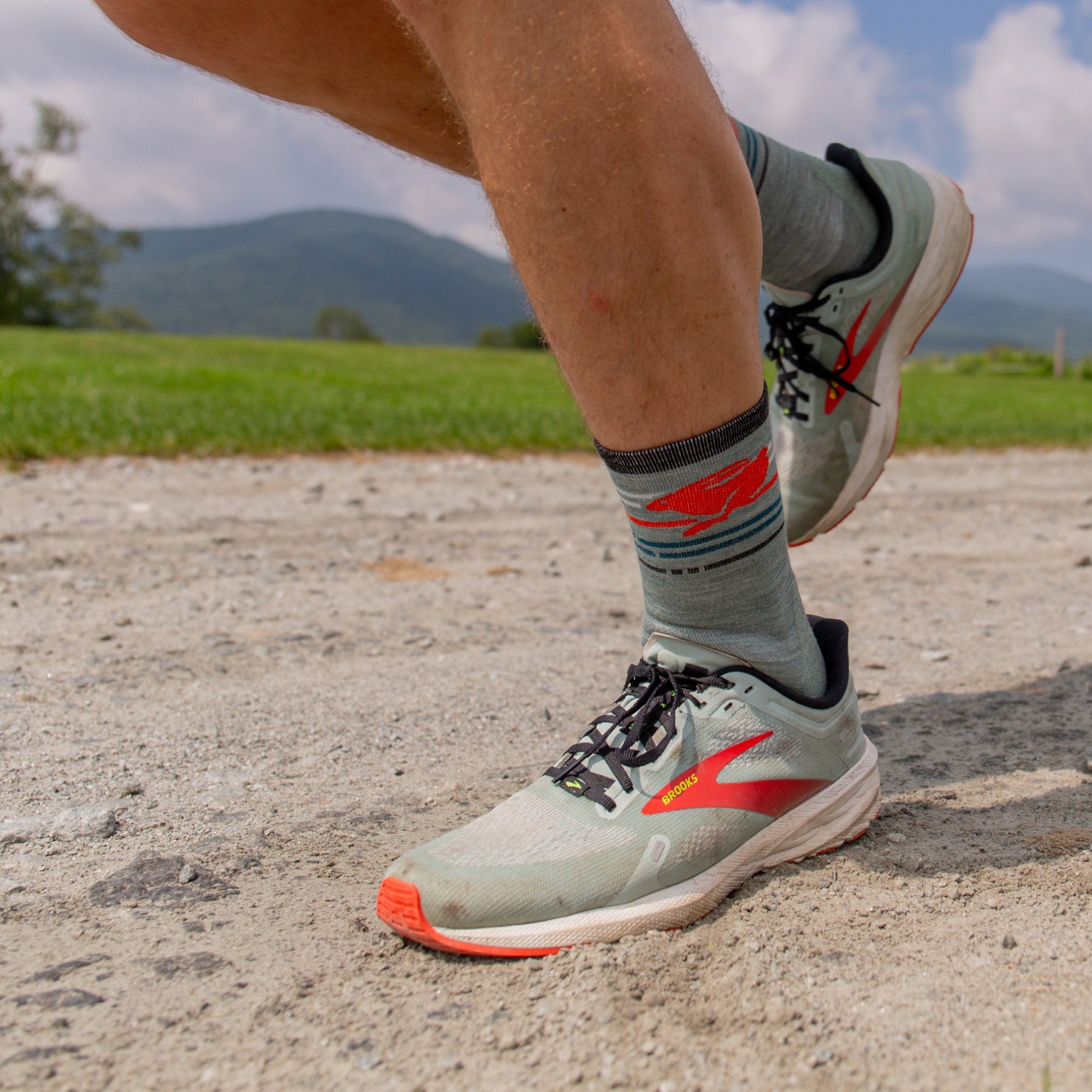 Darn Tough Merino Wool Men's Pacer Micro Crew Ultra-Lightweight Running Socks - Image 6