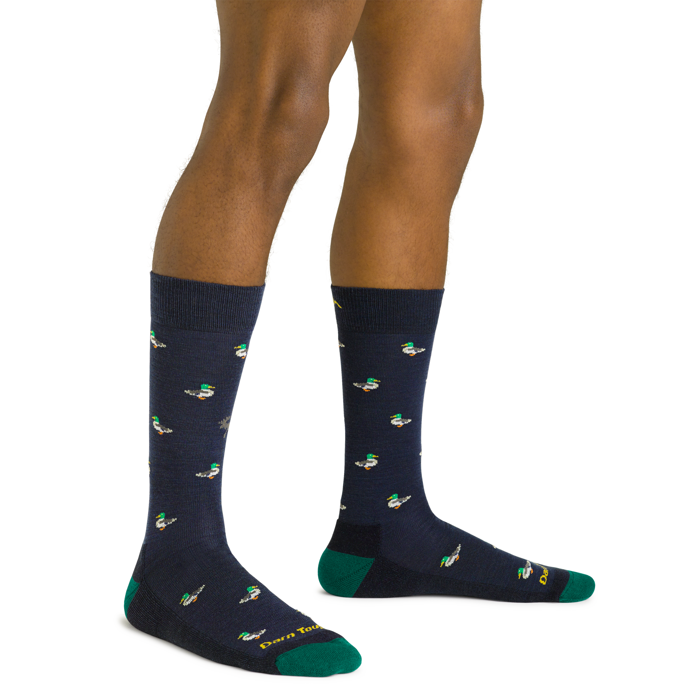 Darn Tough Merino Wool Men's Duck Duck Moose Crew Lightweight Lifestyle Socks - Image 3