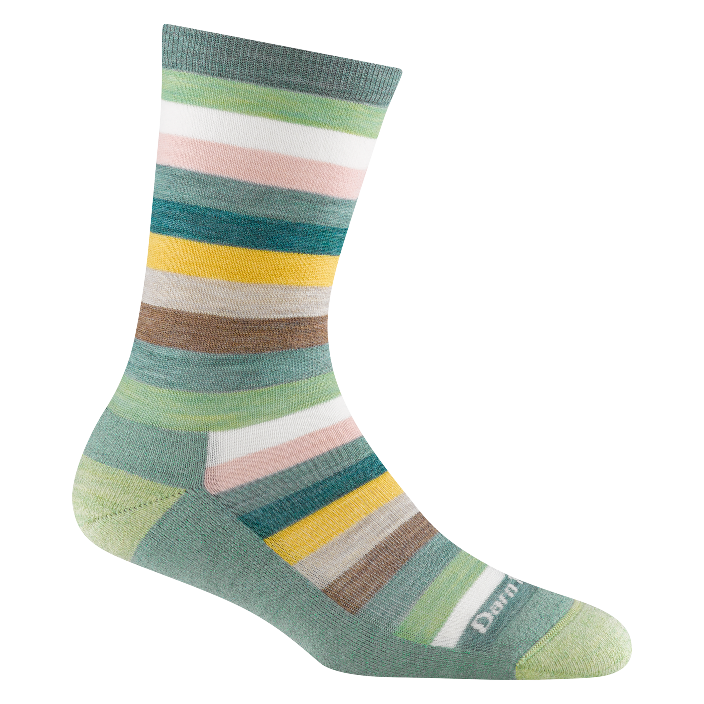 Darn Tough Merino Wool Women's Mystic Stripe Crew Lightweight Lifestyle Socks - Image 4