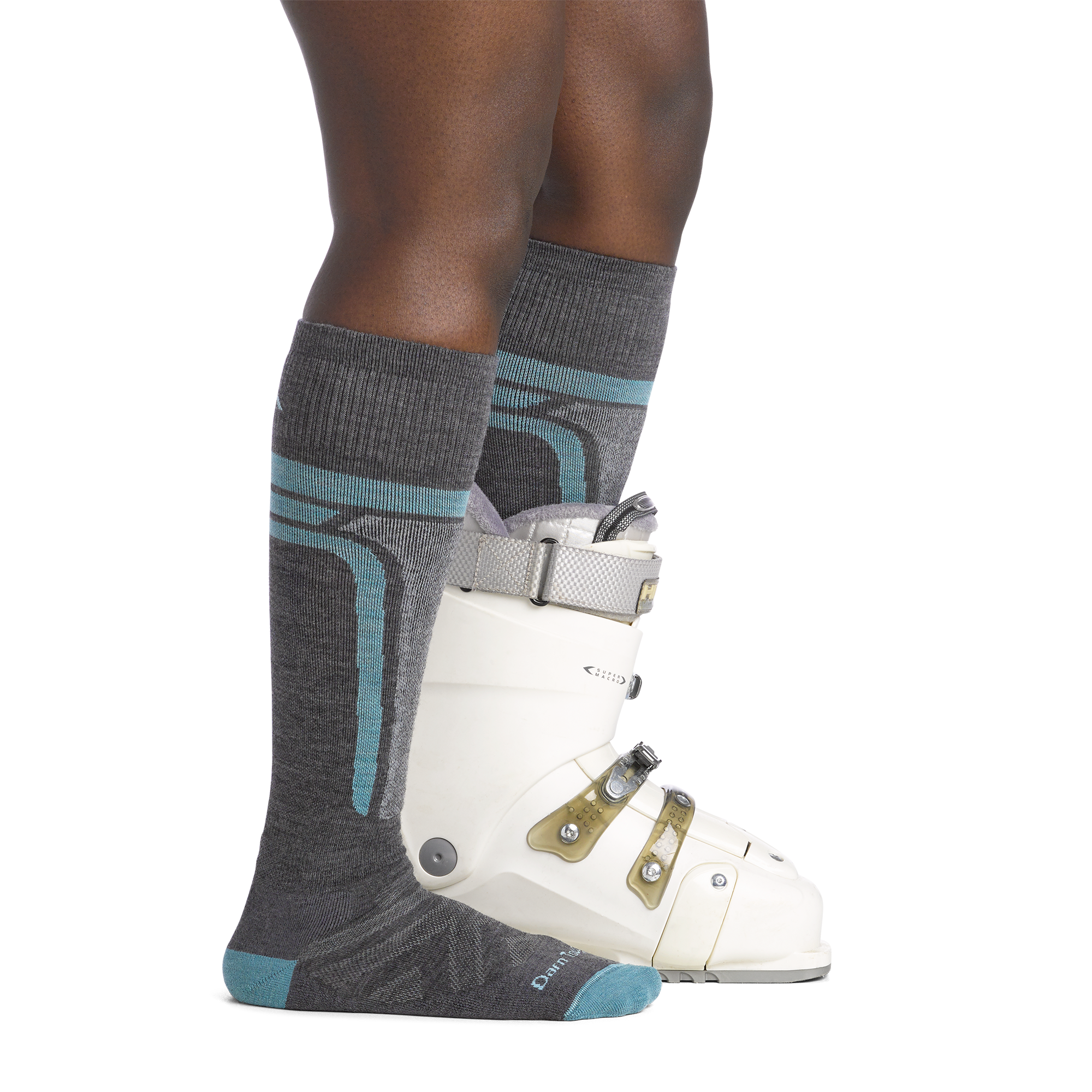 Darn Tough Merino Wool Women's Edge Over-the-Calf Midweight Ski & Snowboard Socks - Image 4