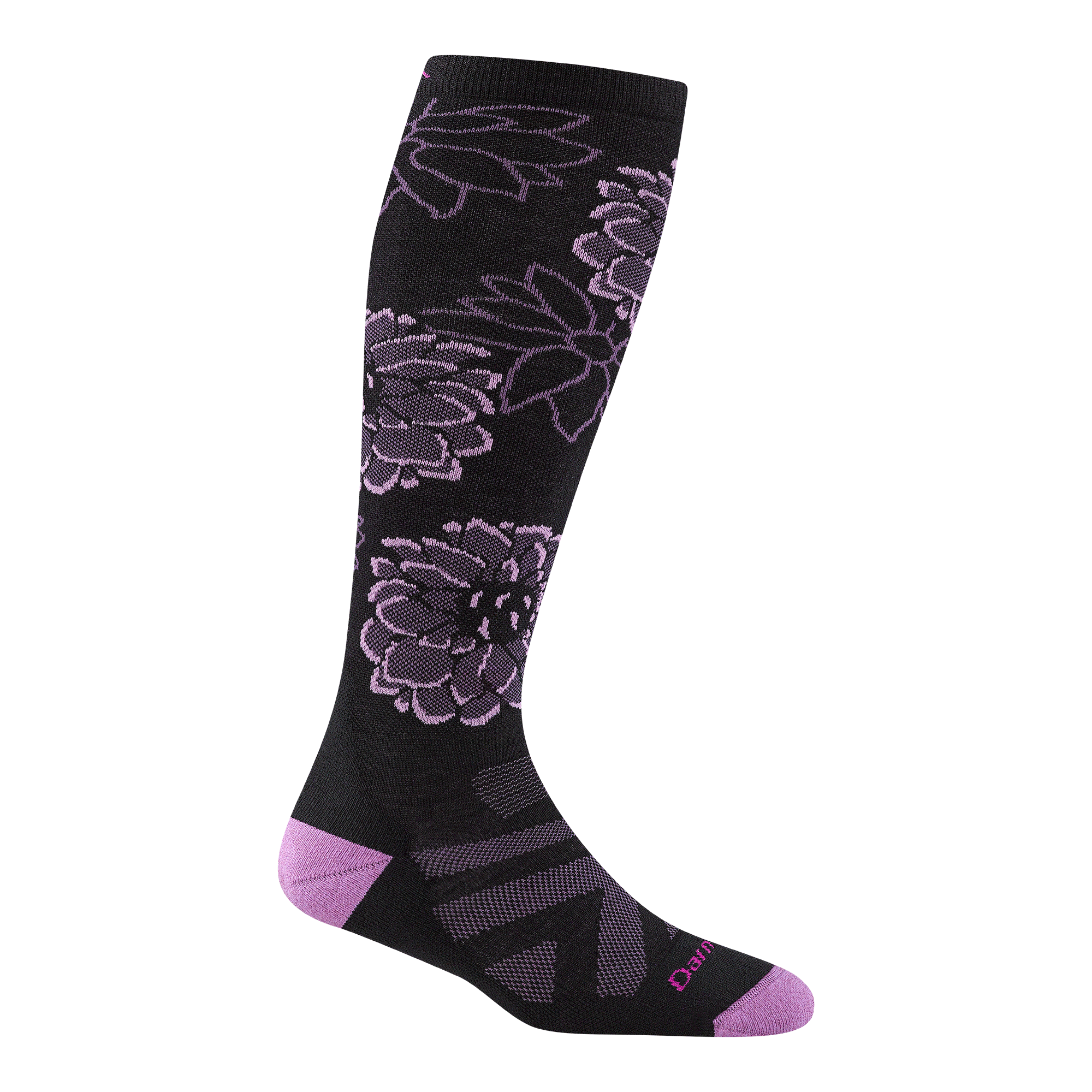 Darn Tough Merino Wool Women's Dahlia Over-the-Calf Midweight Ski & Snowboard Socks - Image 4