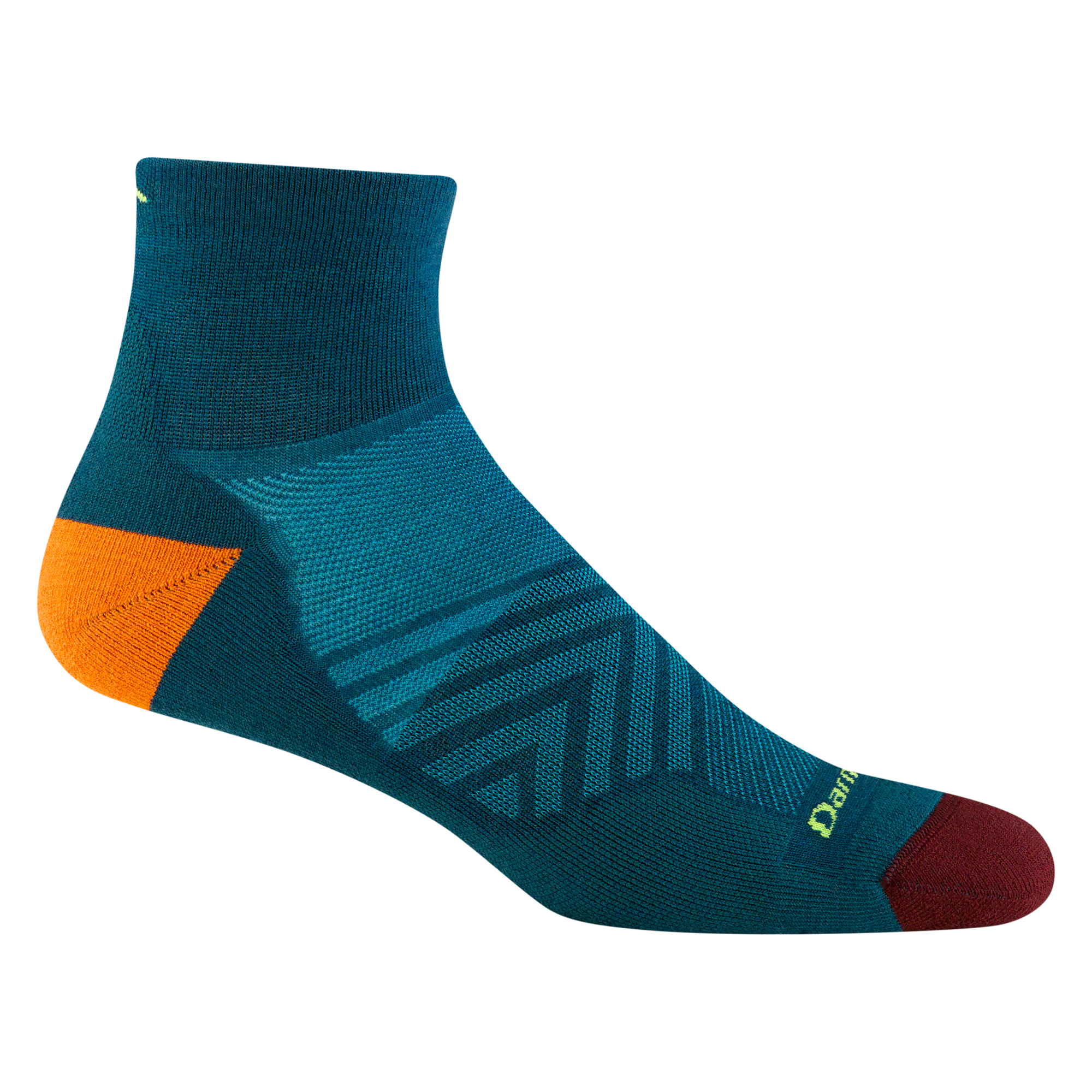 Darn Tough Merino Wool Men's Run Quarter Cushioned Ultra-Lightweight Running Socks - Image 9