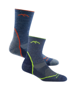 Darn Tough Merino Wool Men's and Kids Light Hiker 2-Pack