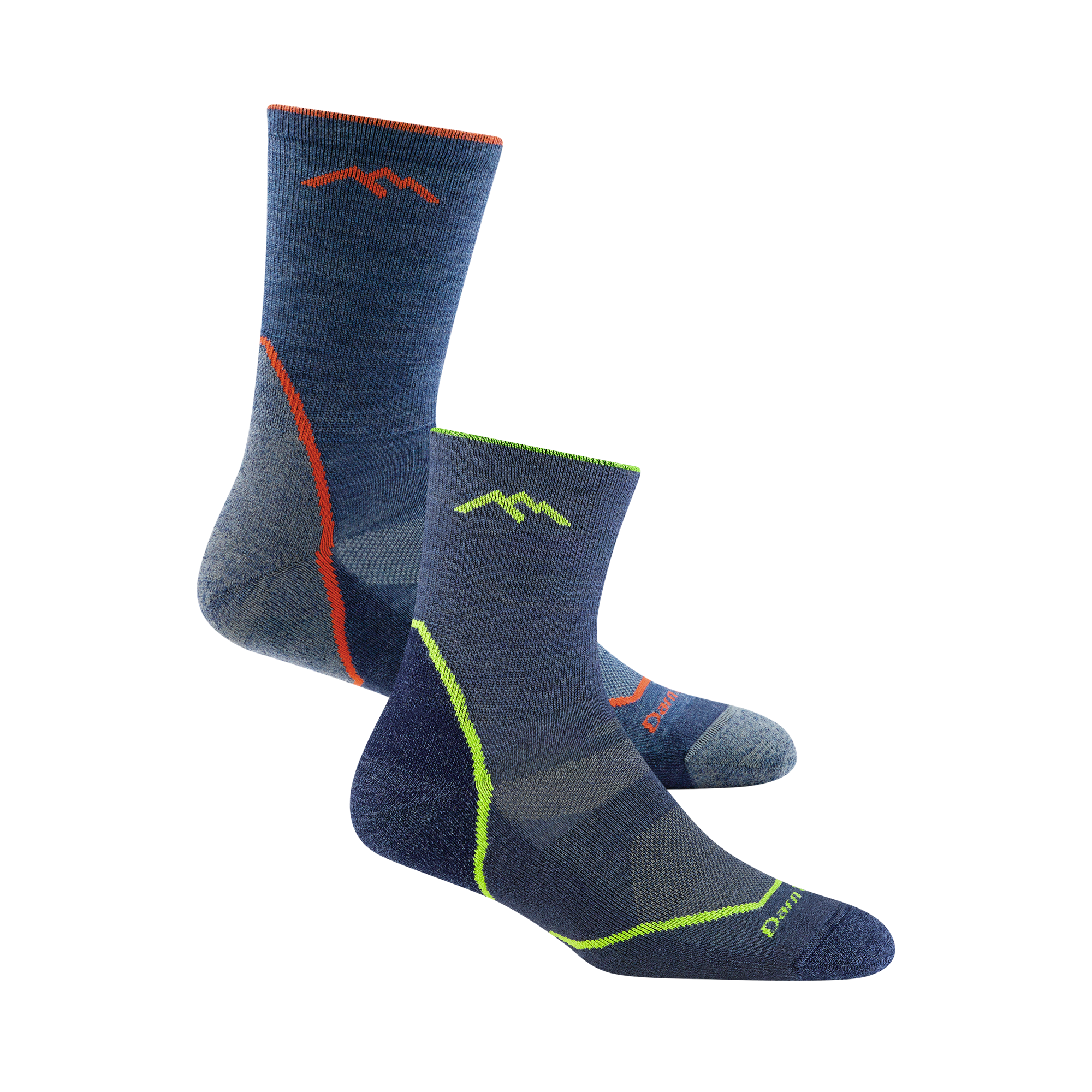 Darn Tough Merino Wool Men's and Kids Light Hiker 2-Pack