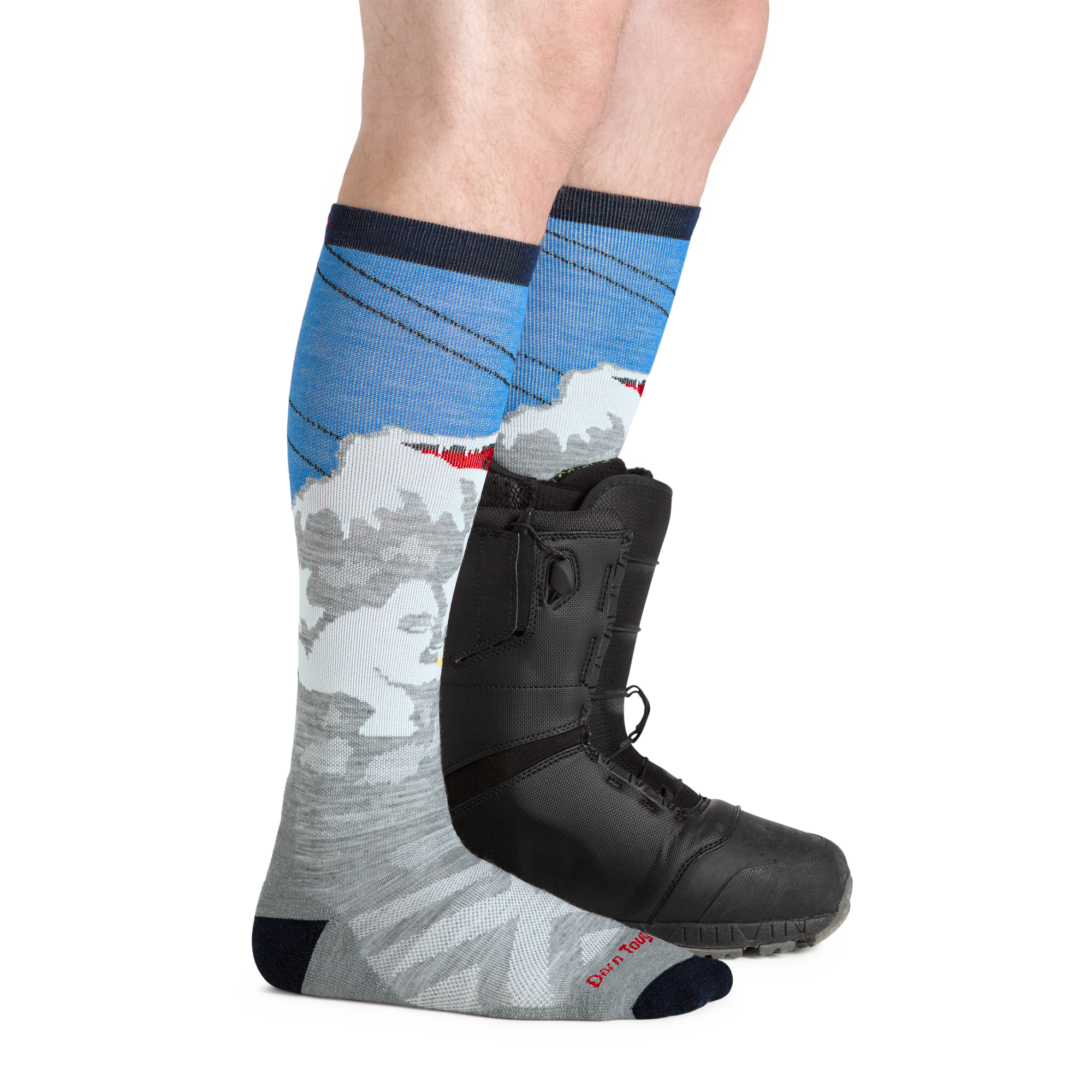 Darn Tough Merino Socks Yeti Over-the-Calf Midweight Ski & Snowboard Multi-Pack - Image 6