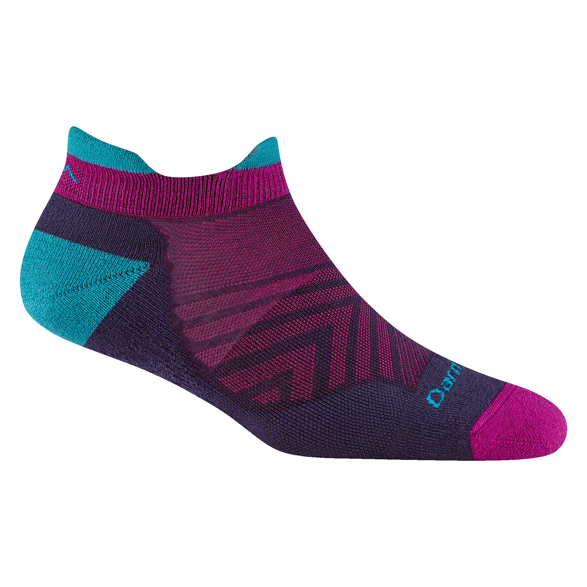 Darn Tough Merino Wool Women's Run No Show Tab Cushioned Ultra-Lightweight Running Socks