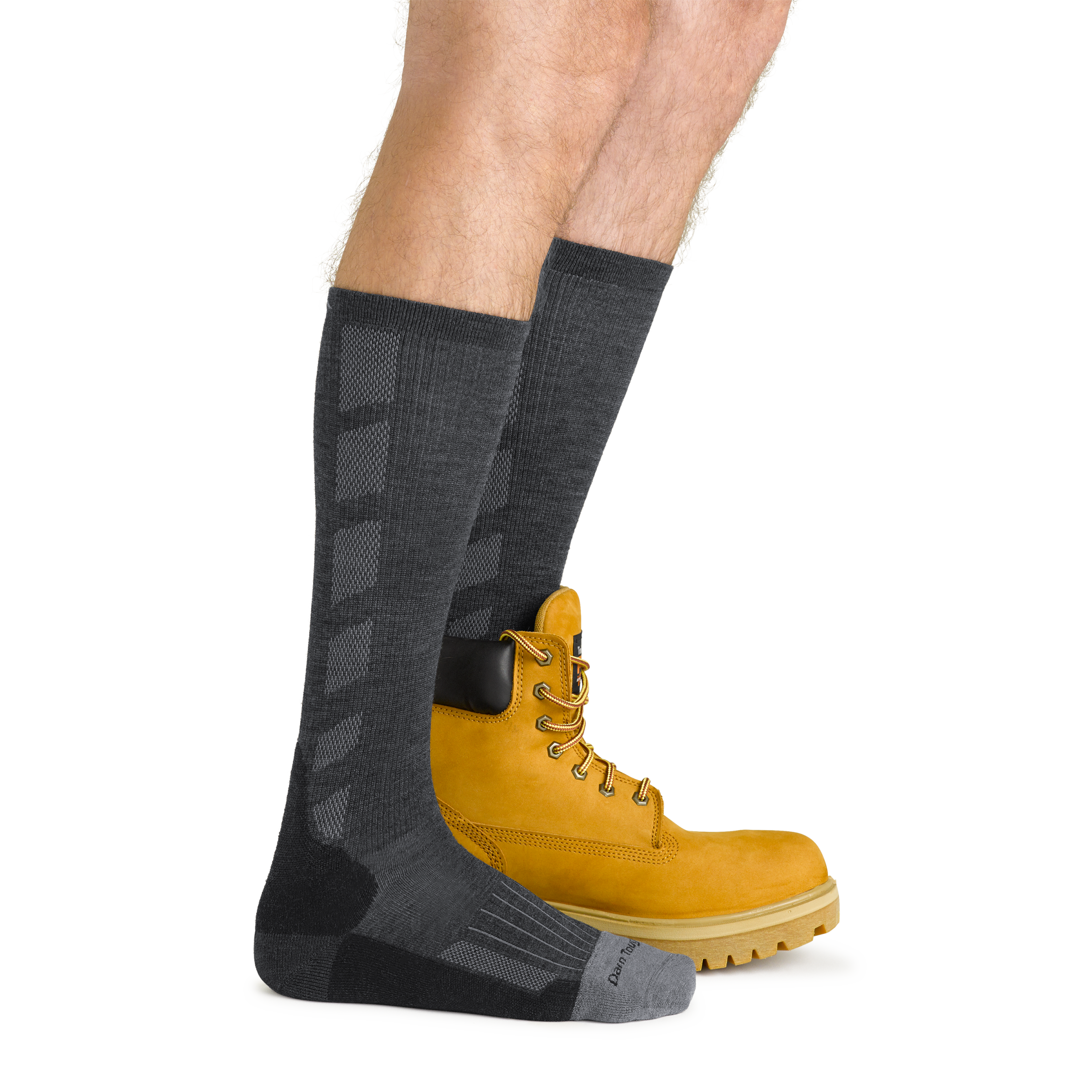 Darn Tough Merino Wool Men's Stanley K Mid-Calf Lightweight Work Sock-Last Chance - Image 2