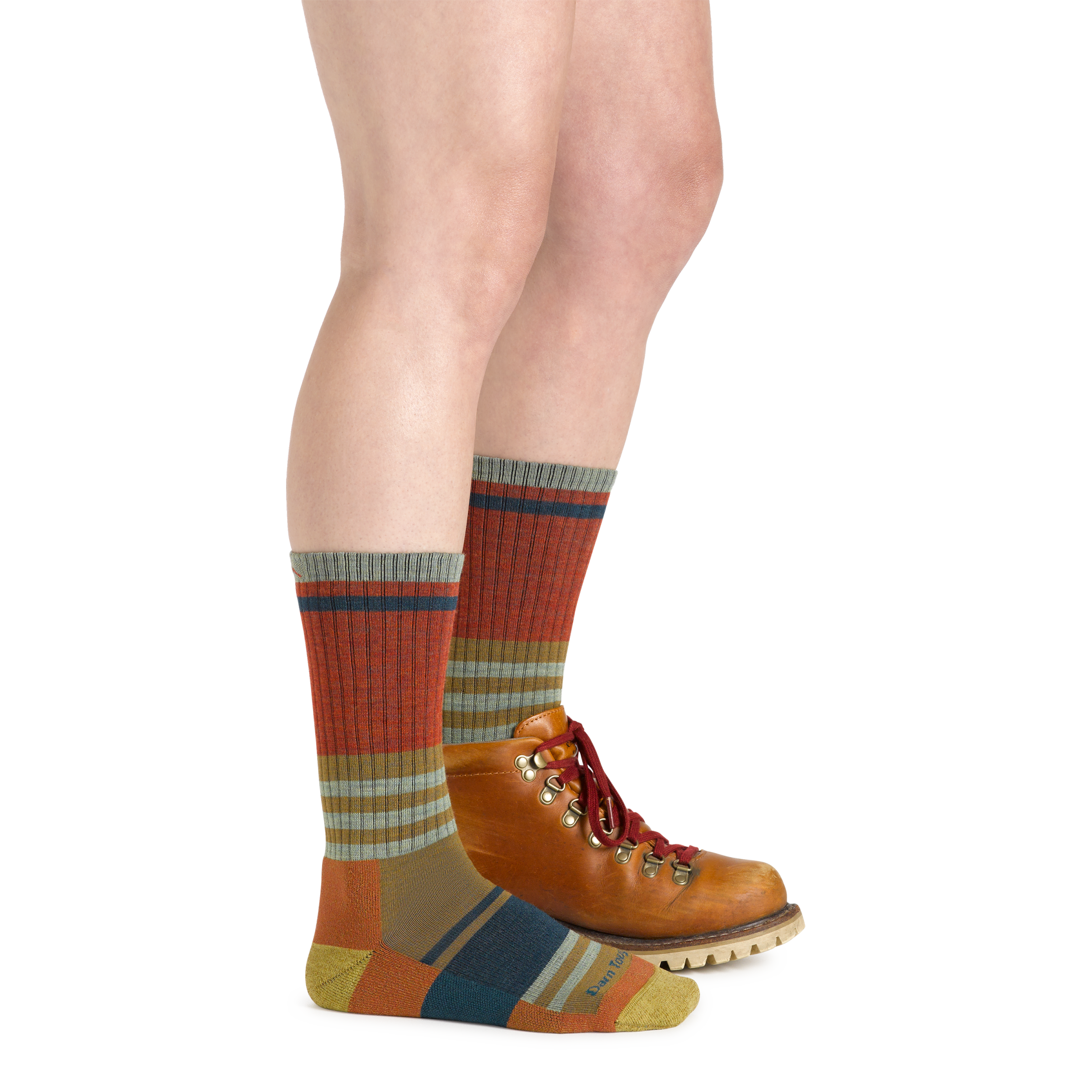 Darn Tough Merino Wool Women's Her Spur Boot Lightweight Hiking Socks - Image 6