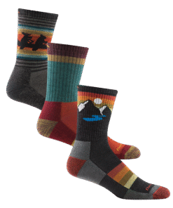 Darn Tough Merino Wool Men's Hike Micro Crew 3-Pack